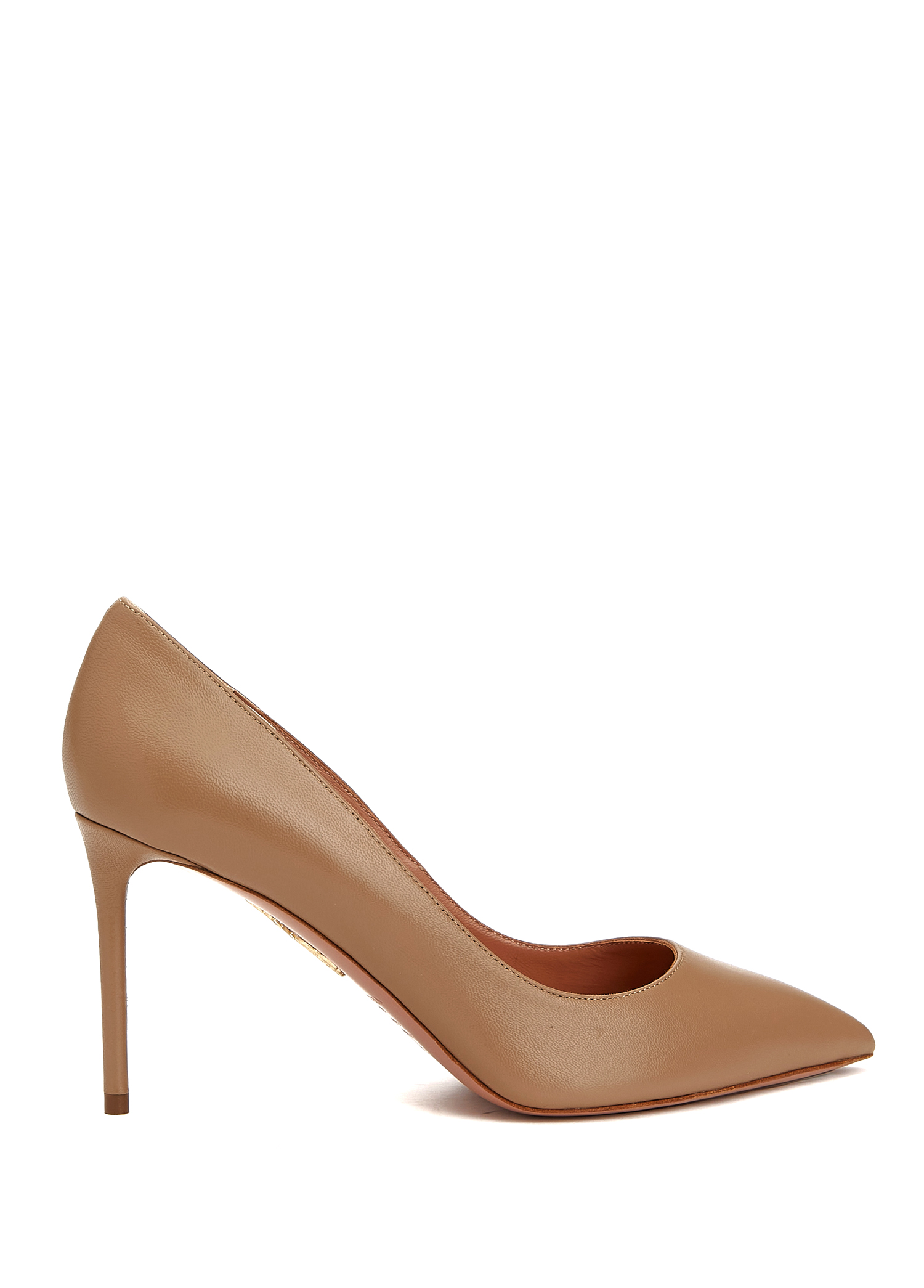 Purist Nude Deri Stiletto