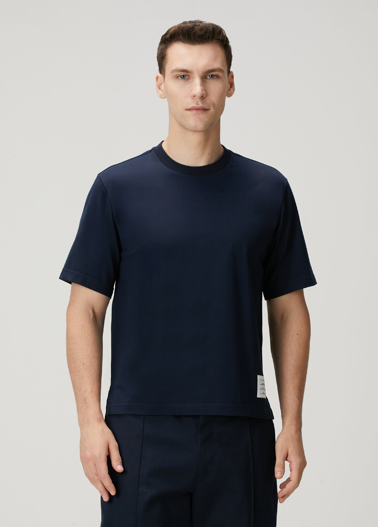 Oversized Lacivert T-shirt