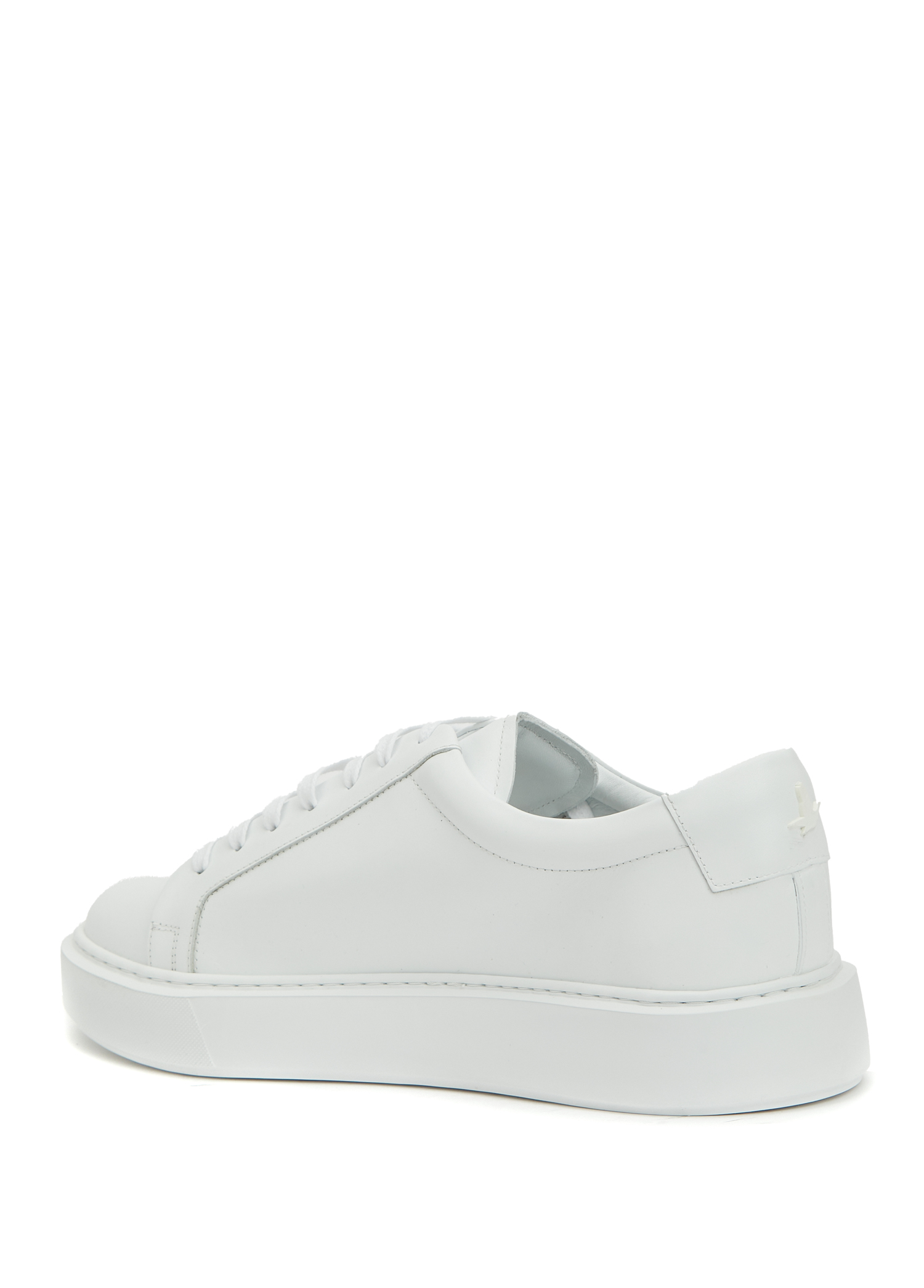 Beyaz Erkek Deri Sneaker_2