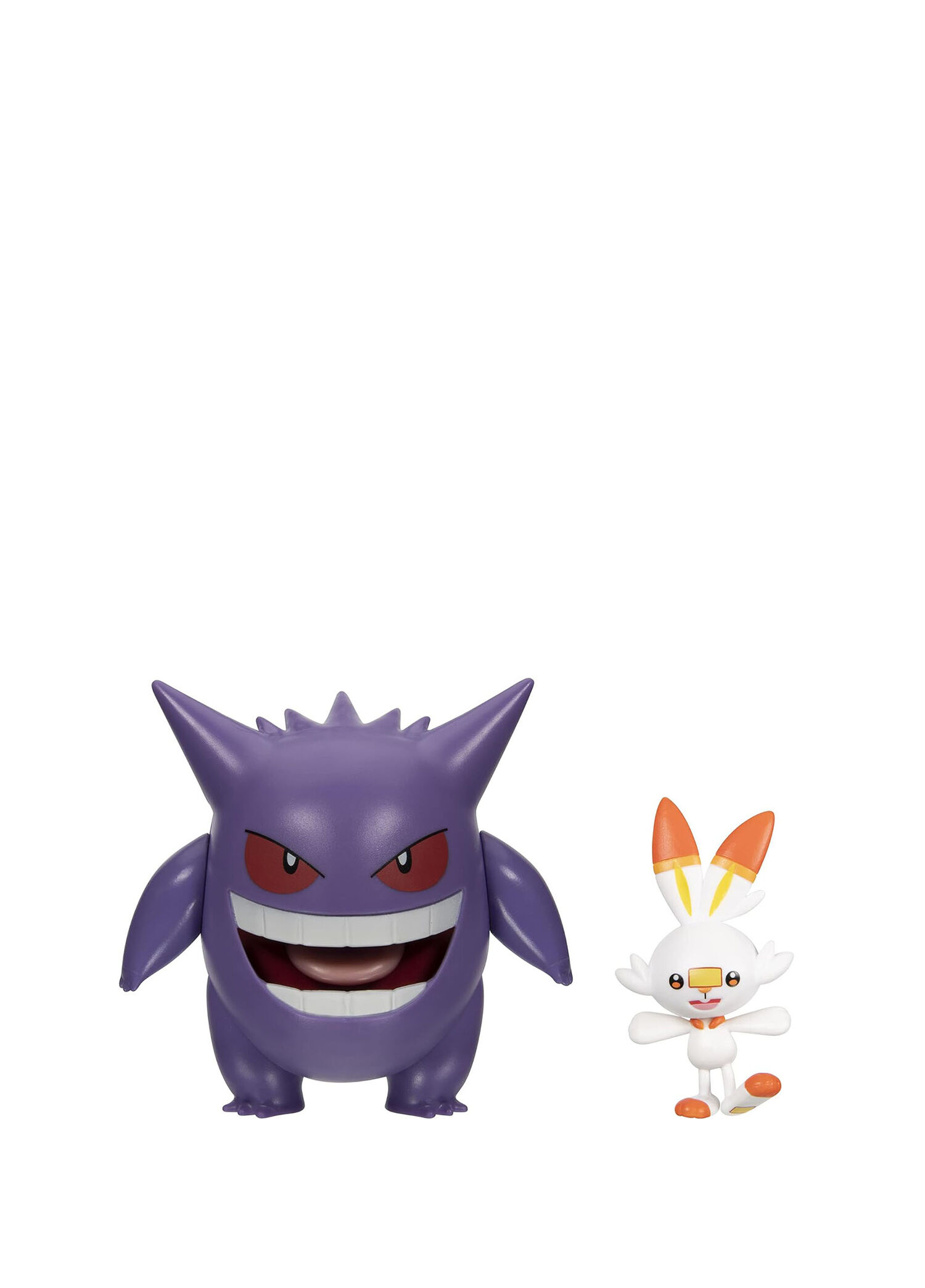 Gengar & Scorbunny Battle 2'li Figür Oyuncak