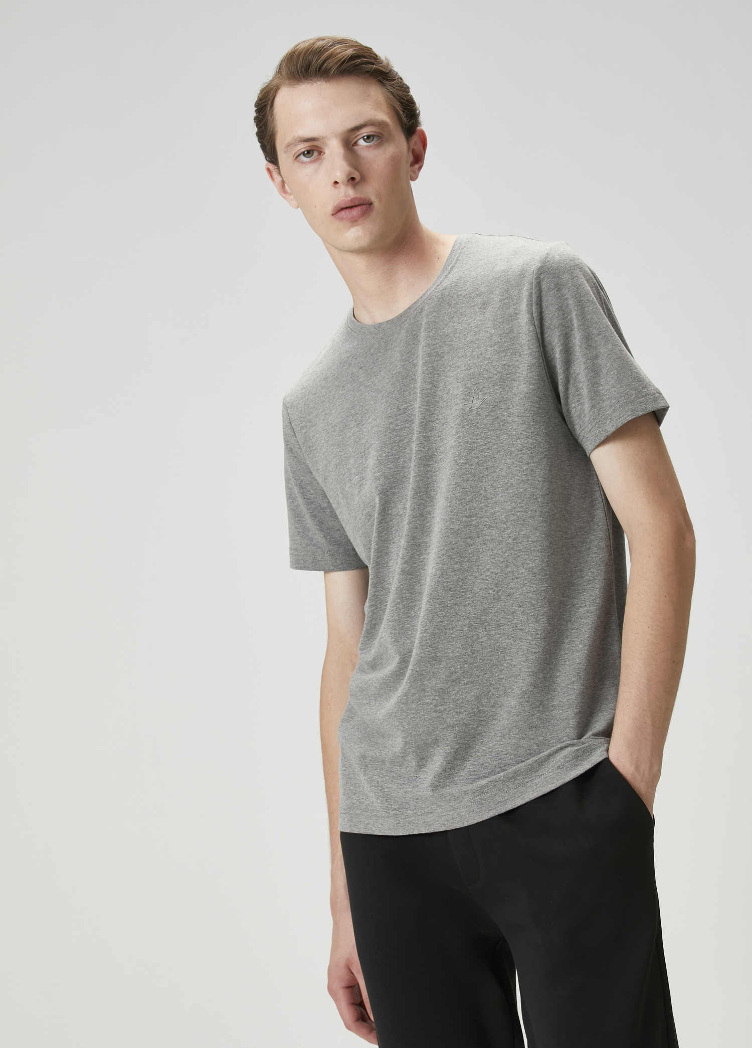 Gri Melanj T-shirt