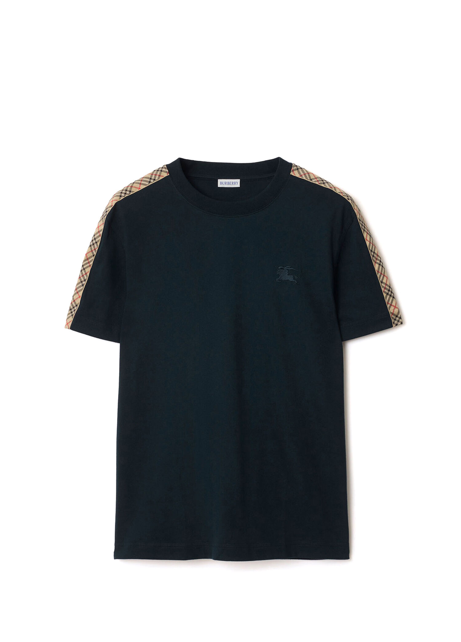 Burberry Lacivert Erkek Seth Lacivert Kısa Kollu Erkek T-Shirt