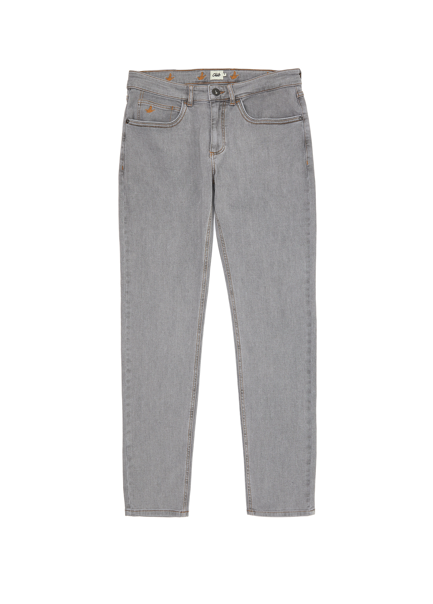 XSlim Fit Açık Gri Spor Pantolon_5