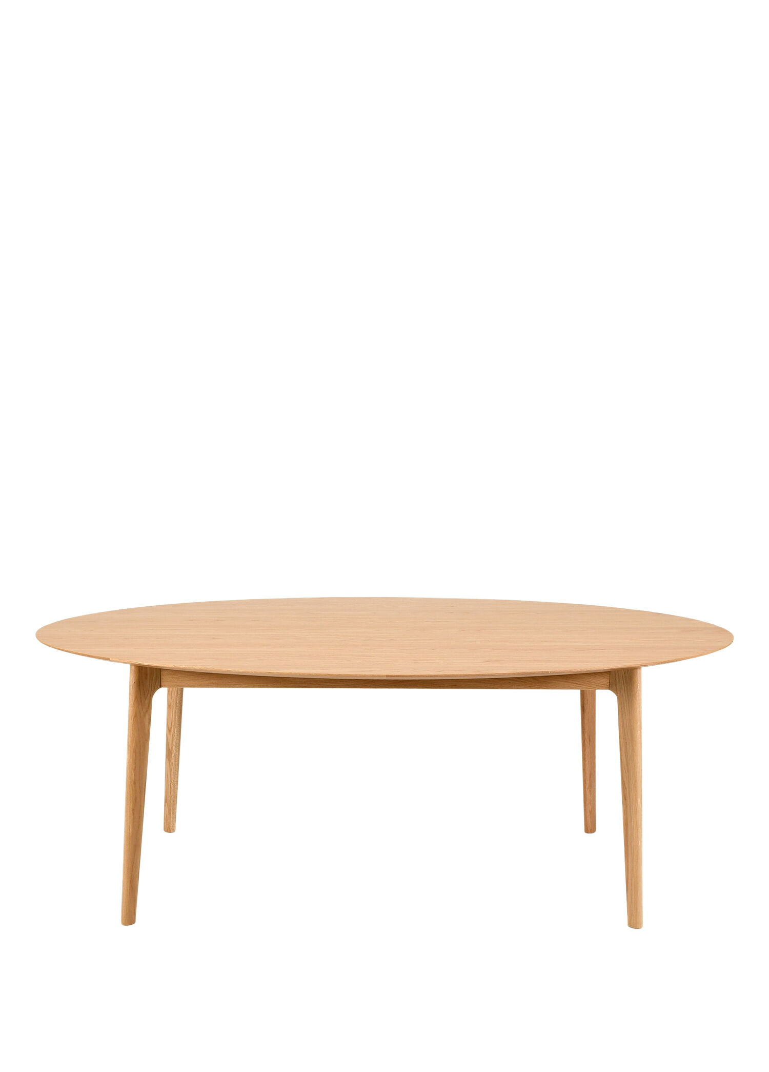 Henlow Natürel Meşe Oval Yemek Masası
