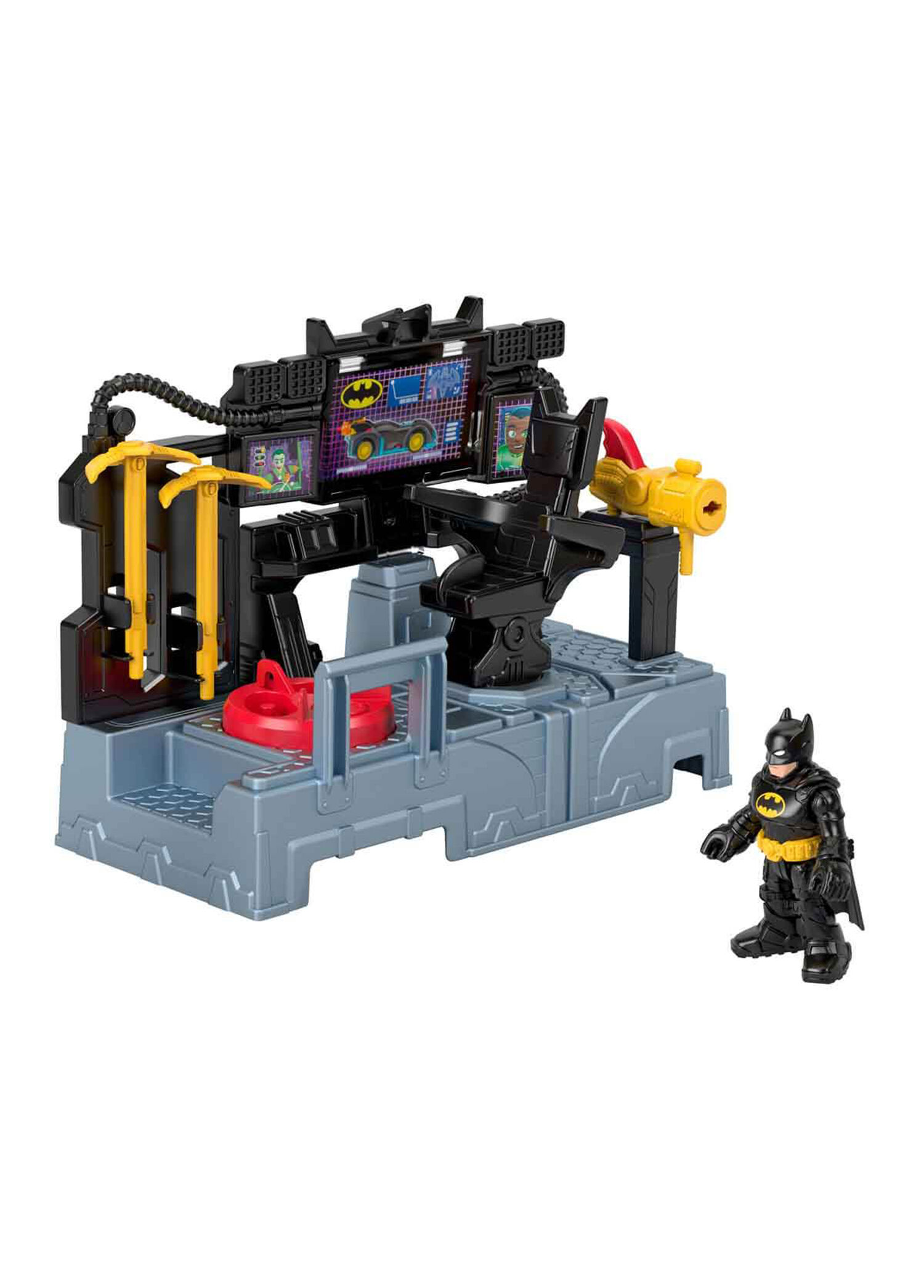 Işıklı Imaginext DC Super Friends Bat Komuta Merkezi Oyun Seti JFD93