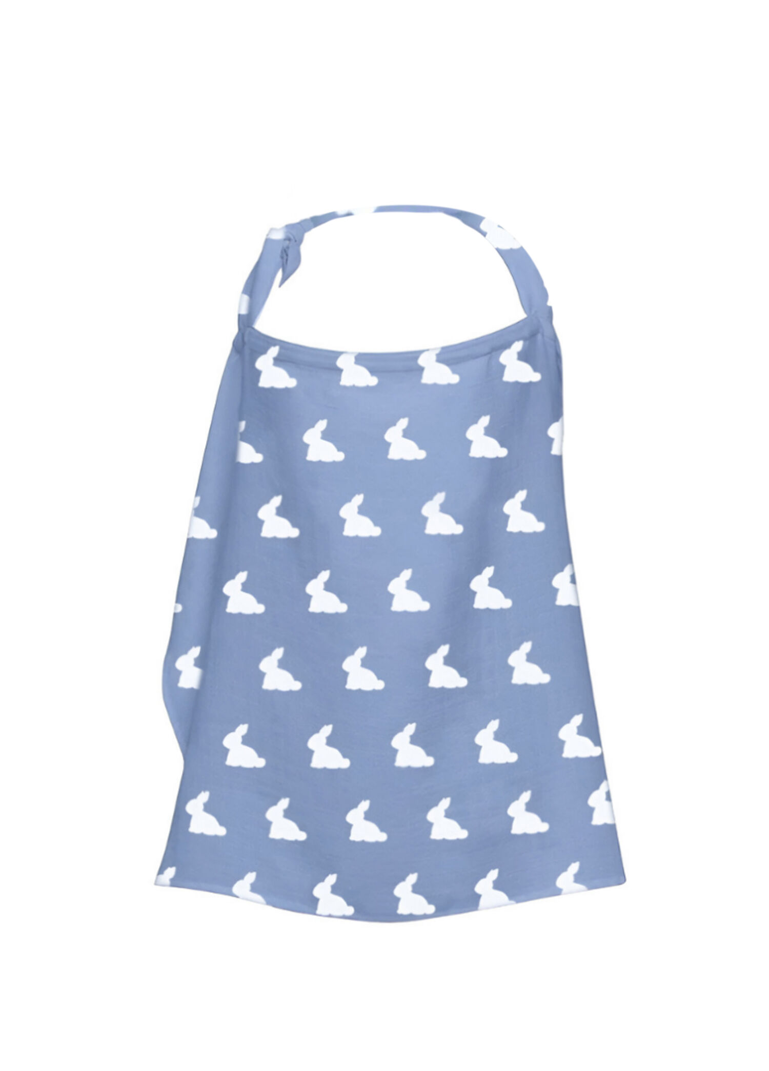 Mono Lapin Royal Blue Pamuk Müslin Bebek Emzirme Önlüğü