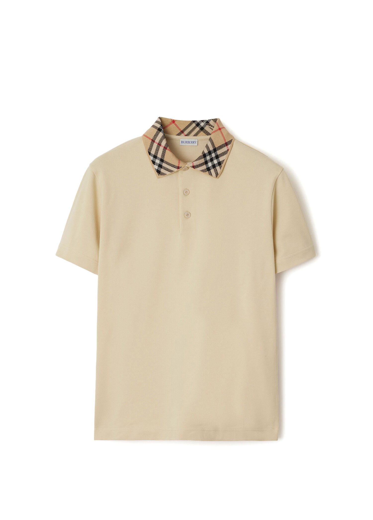 For Krem Polo Yaka Kısa Kollu Erkek T-Shirt