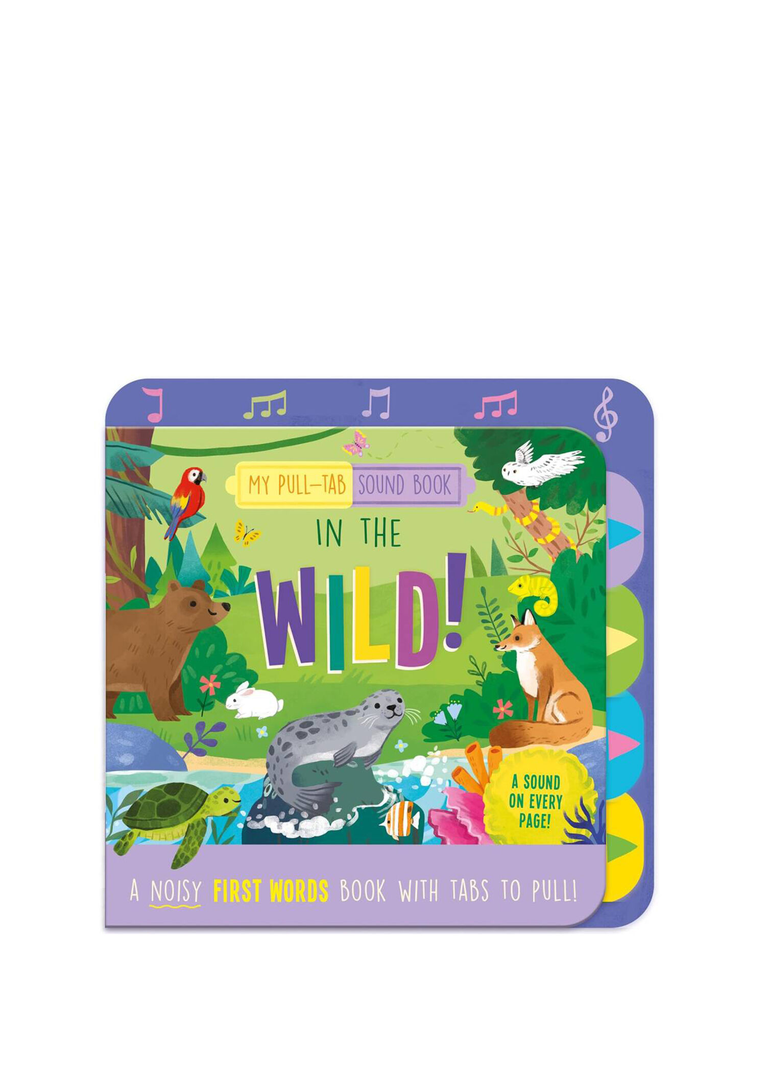 Wild Pull-Tab Sound Book Yabancı Dil Sesli Çocuk Kitabı