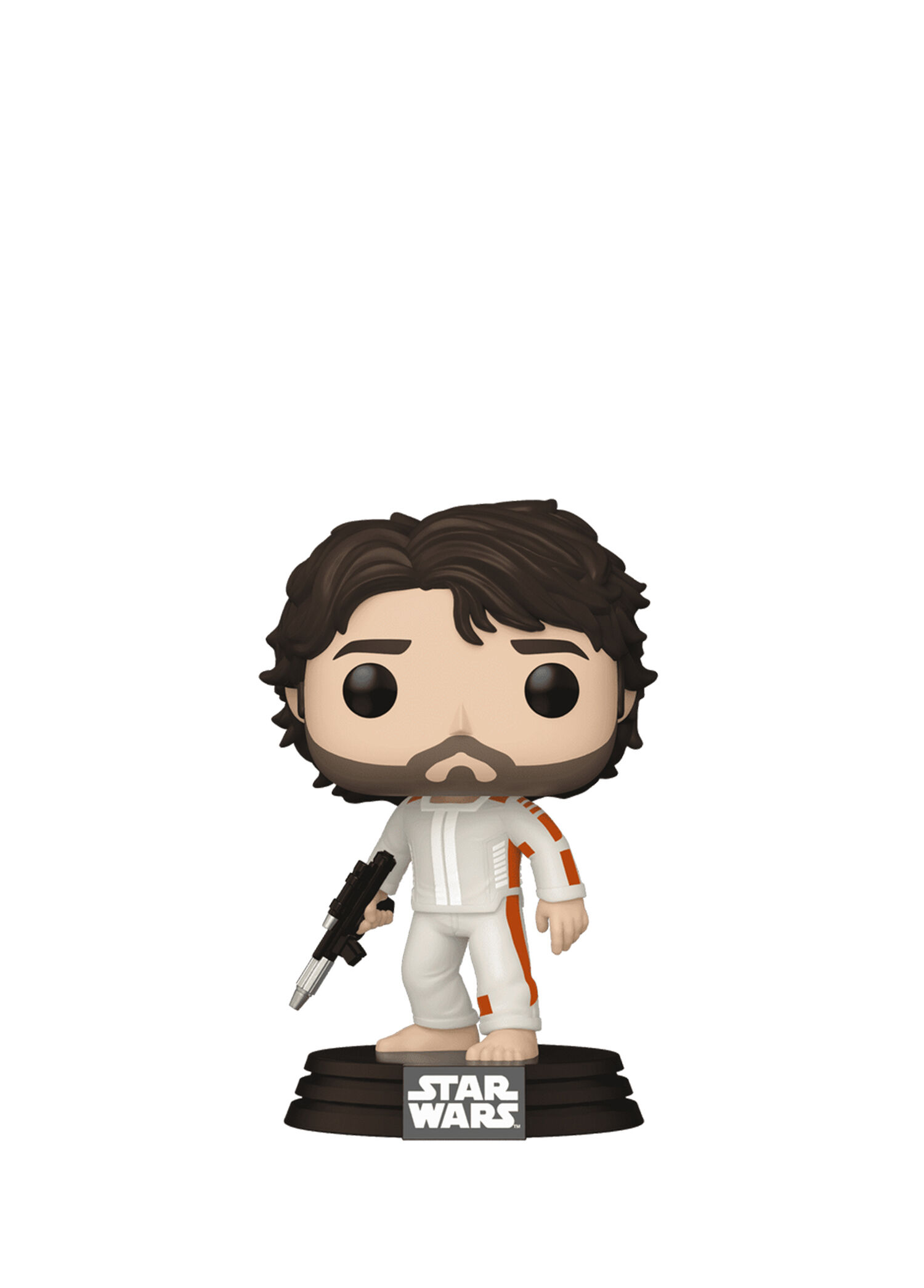 Cassian Andor with Blaster Heykel