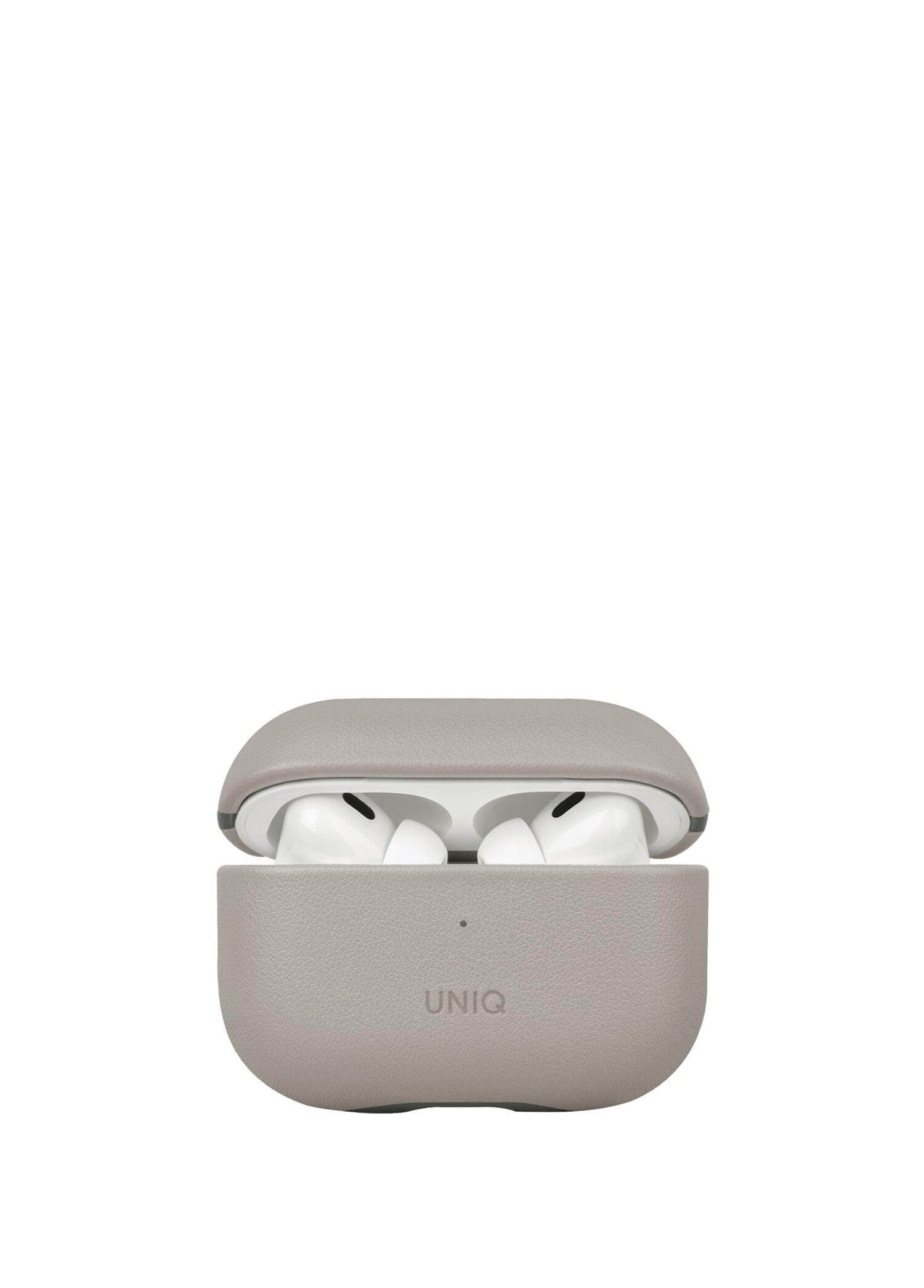 Lyden DS AirPods Pro 2 2.Nesil Bej Deri Kulaklık Kılıfı