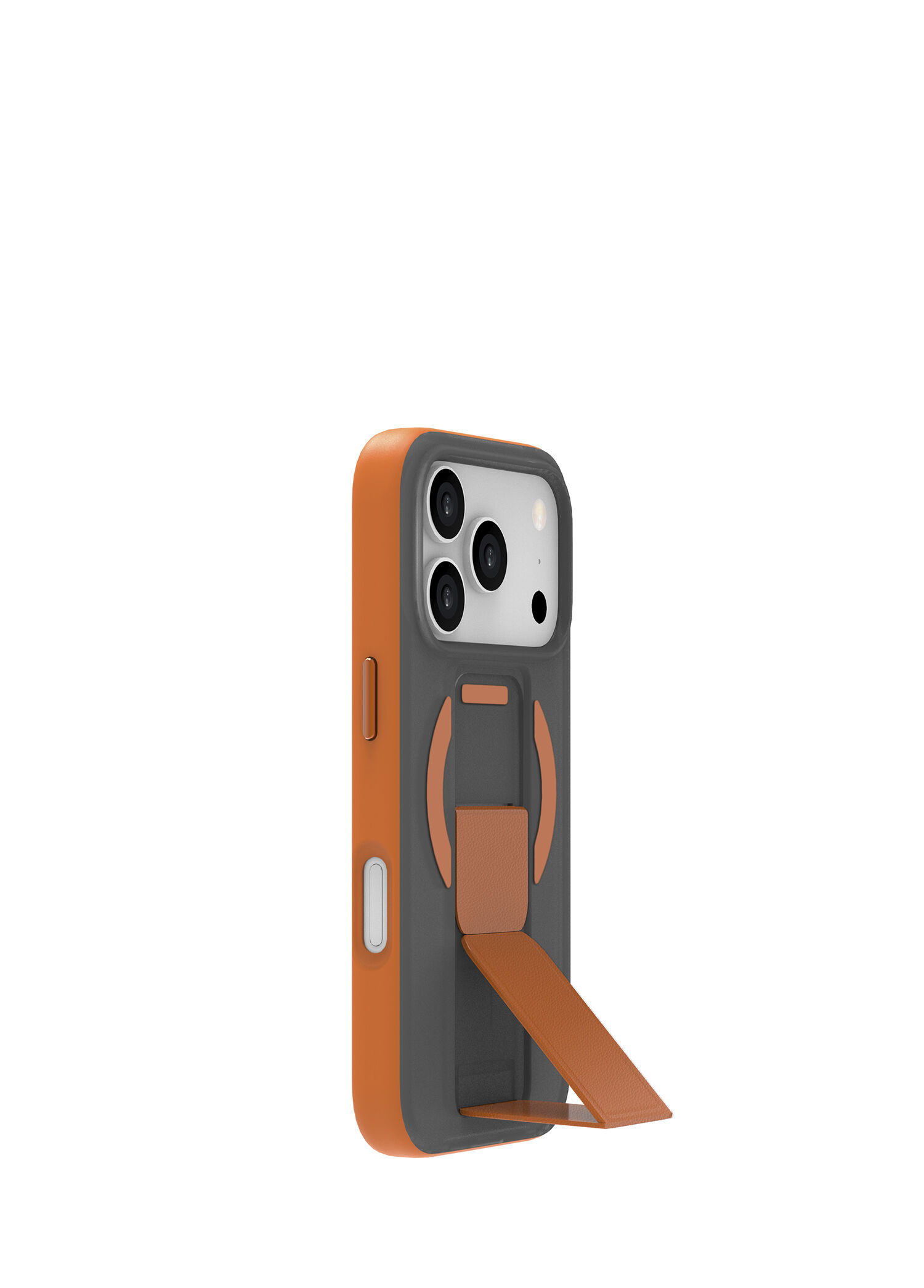 iPhone 17 Pro Turuncu Mag-Stand Pro MagSafe Uyumlu Telefon Kılıfı