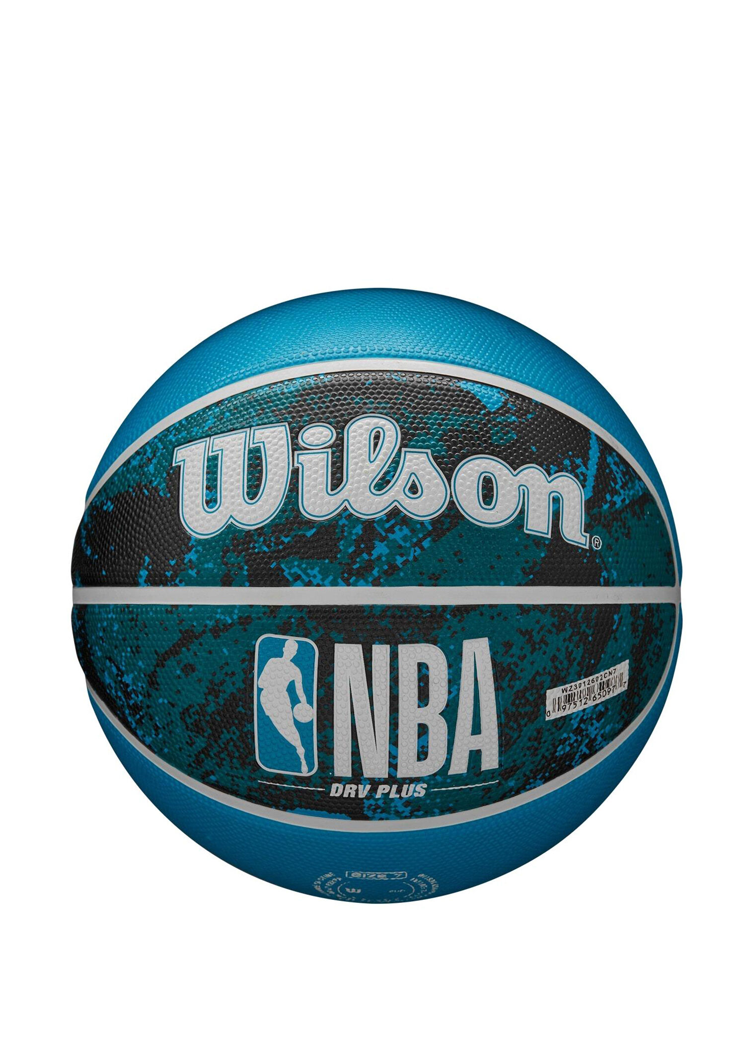 WZ3012602XB7 NBA Drv Plus Vibe Black Blue Size 7 Basketbol Topu