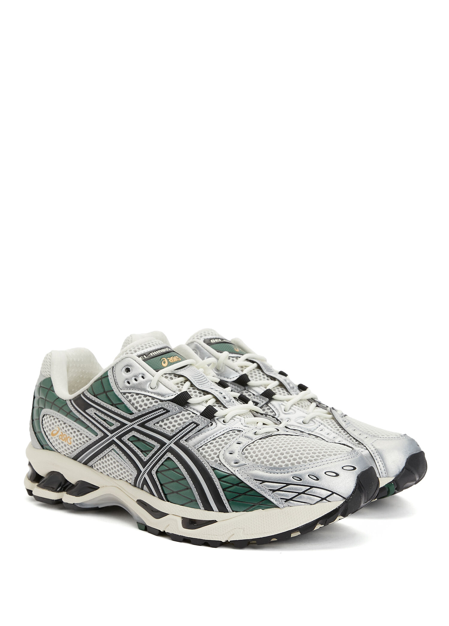 Asics - Gel-Nimbus 10.1 Krem Erkek Suni Deri Sneaker - Krem