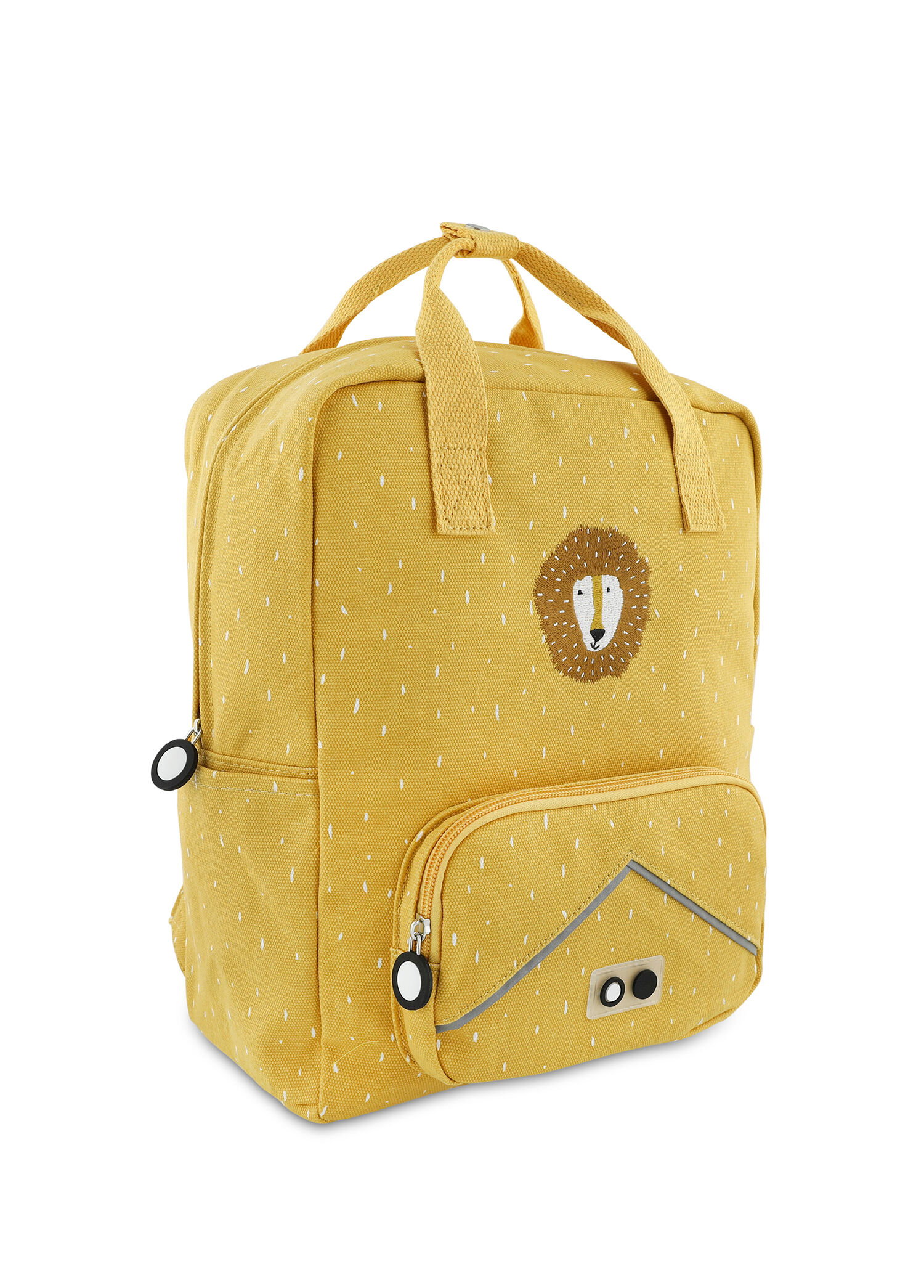 Mr. Lion Sarı Büyük Boy Unisex Çocuk Sırt Çantası