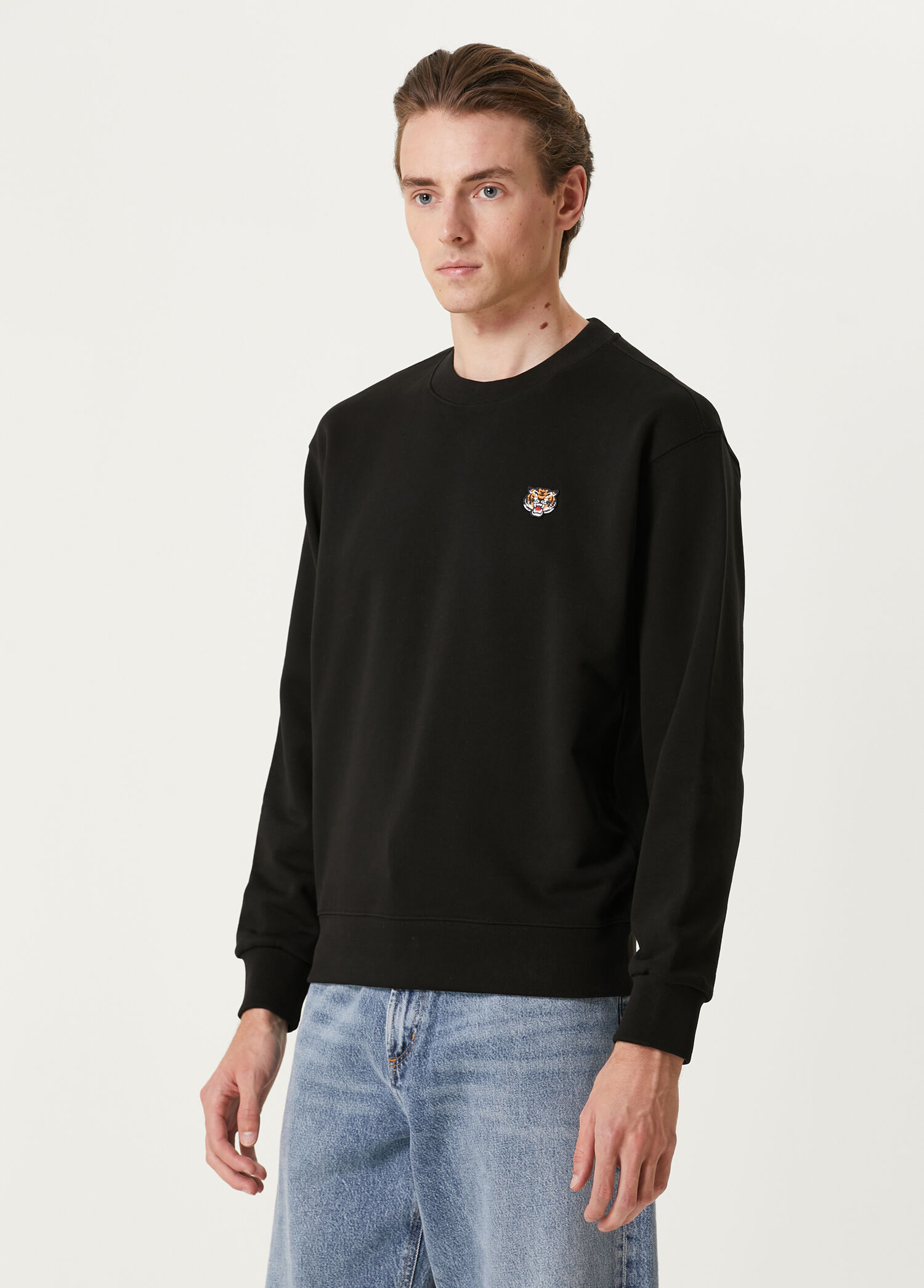 Kenzo - Lucky Tiger Siyah Sweatshirt - Siyah