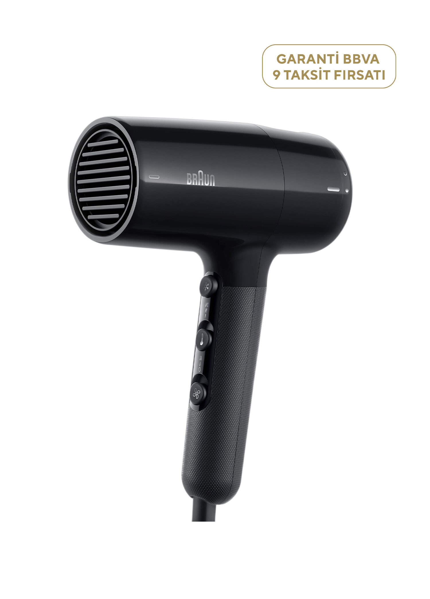 BRHD215E HD2.15 2 Başlıklı 2100W Difüzörlü Saç Kurutma Makinesi