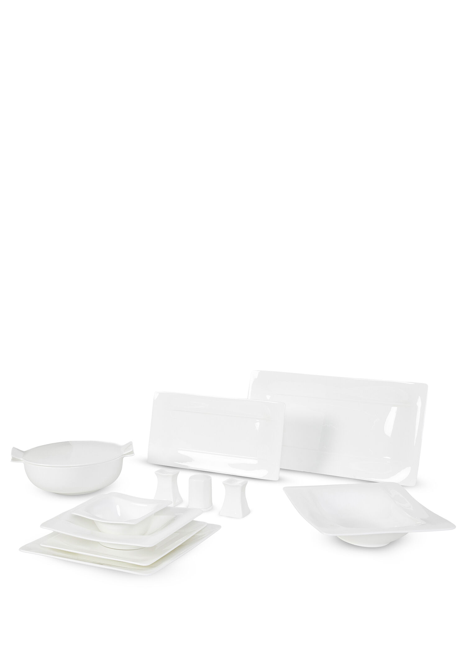 Diana Beyaz Bone China 60 Parça 12 Kişilik Yemek Takımı