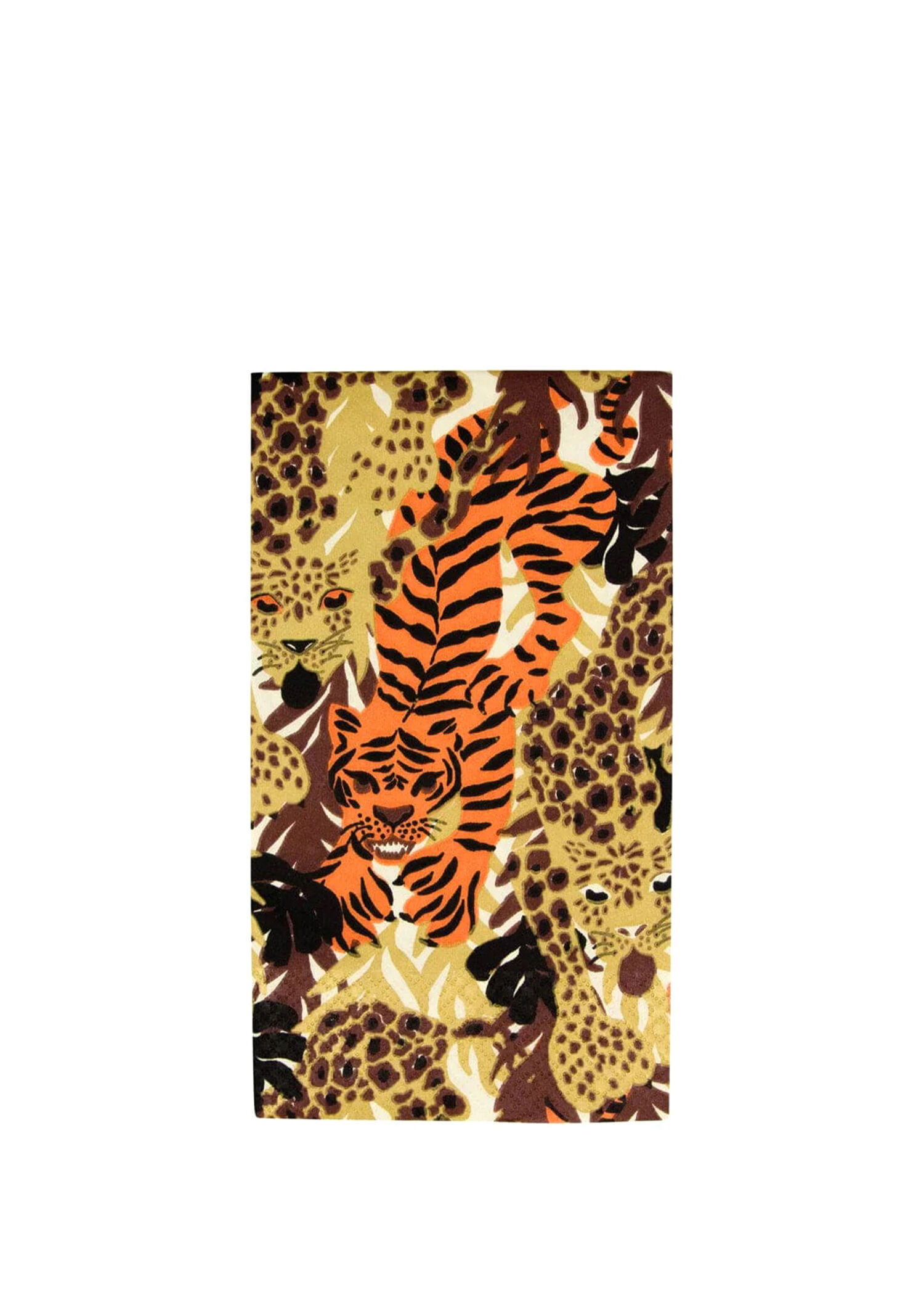 Wild Cats Guest Towel Desenli 15'li Servis Peçetesi Seti