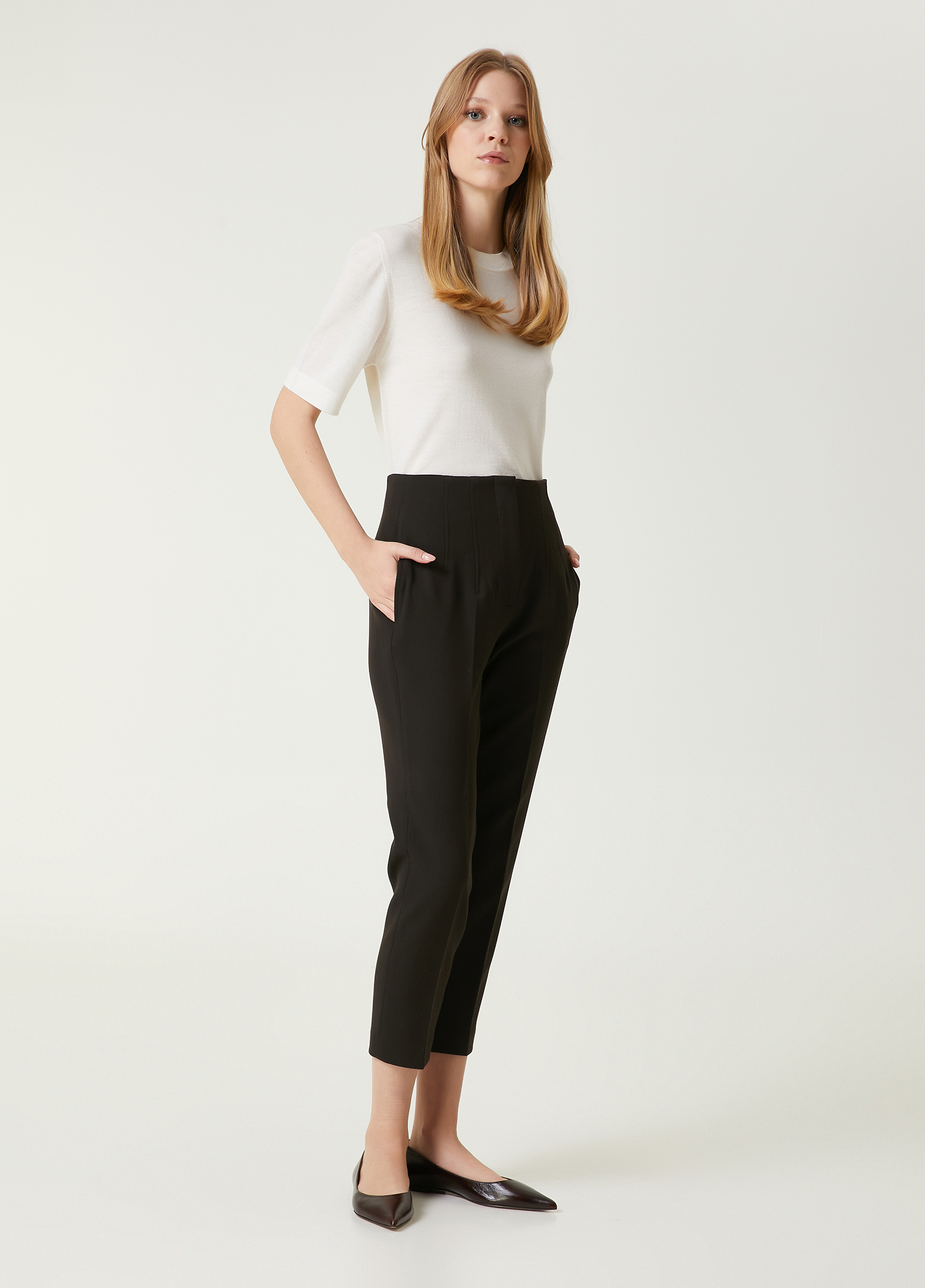 Kahverengi Slim Fit Pantolon