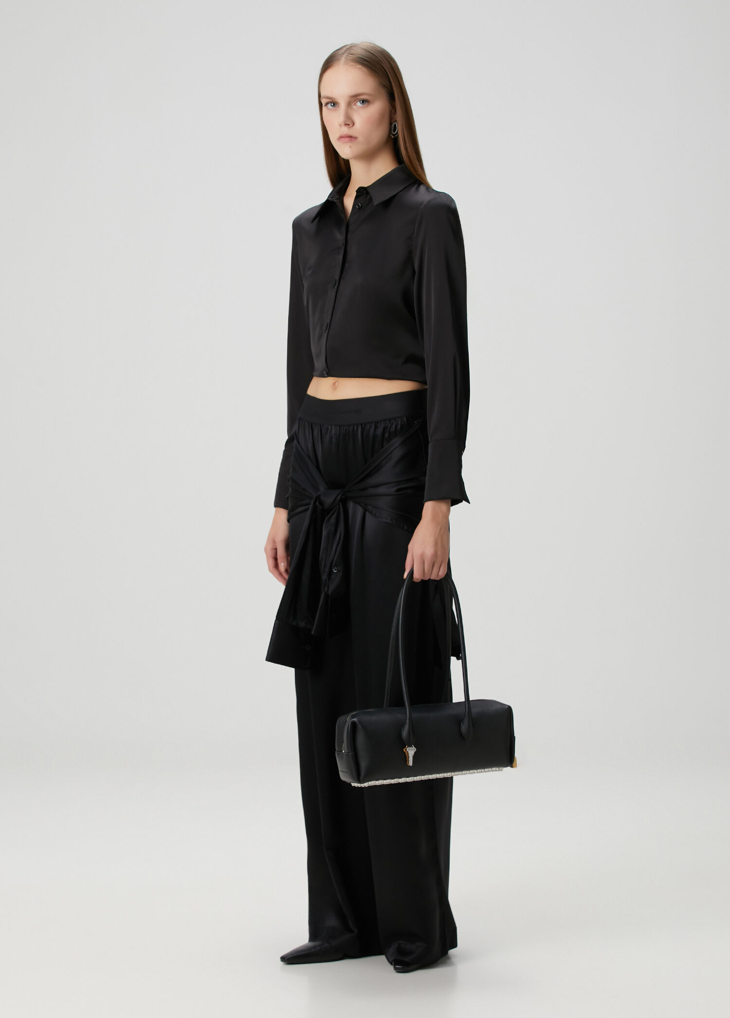 Alexander Wang - Roux Medium Black Women's Leather Bag