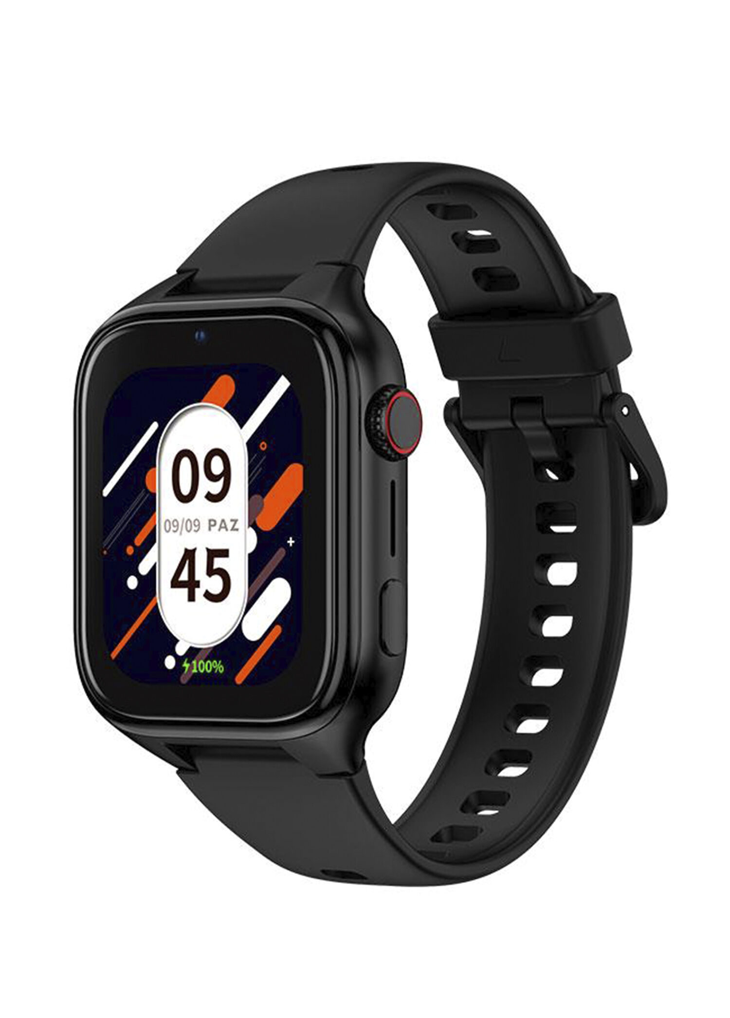 Kidi Panter Siyahı GPS 4G Sim Kartlı Akıllı Çocuk Saati 2KSW02