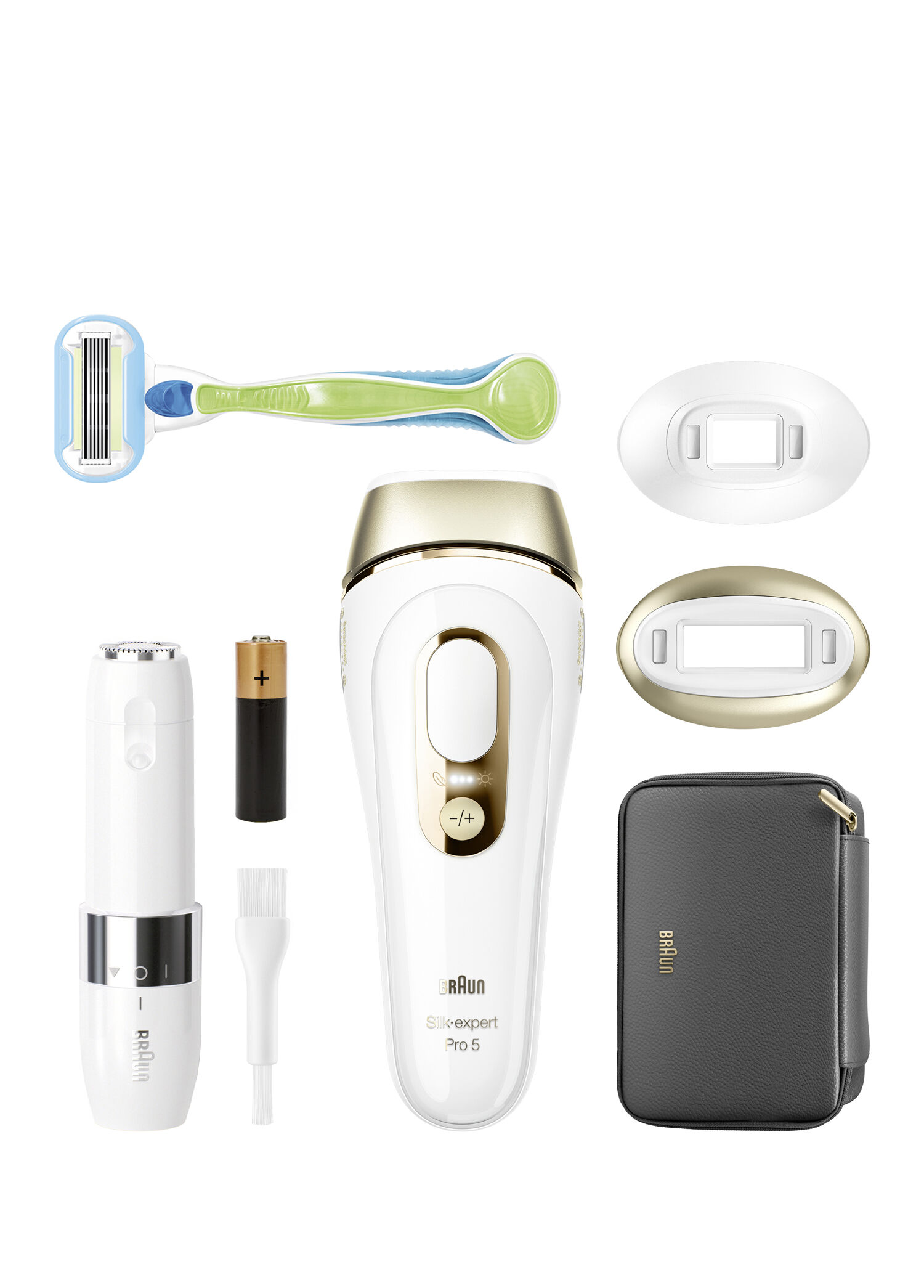 Braun - Silk Expert Pro 5 Venus PL5146 Bag & 2 Heads IPL Laser