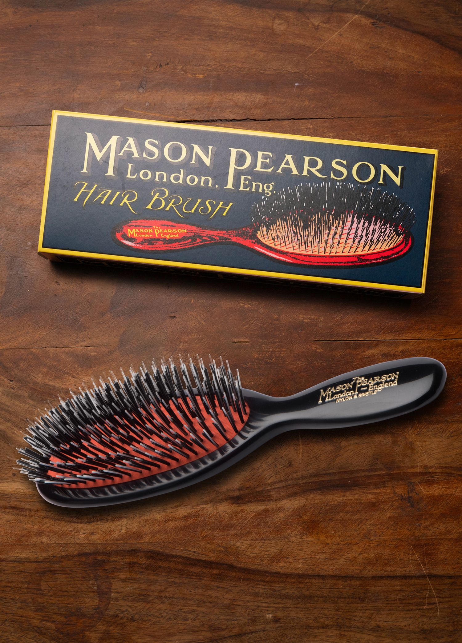 Mason Pearson - Pocket Bristle Nylon BN4 Dark Hair Brush