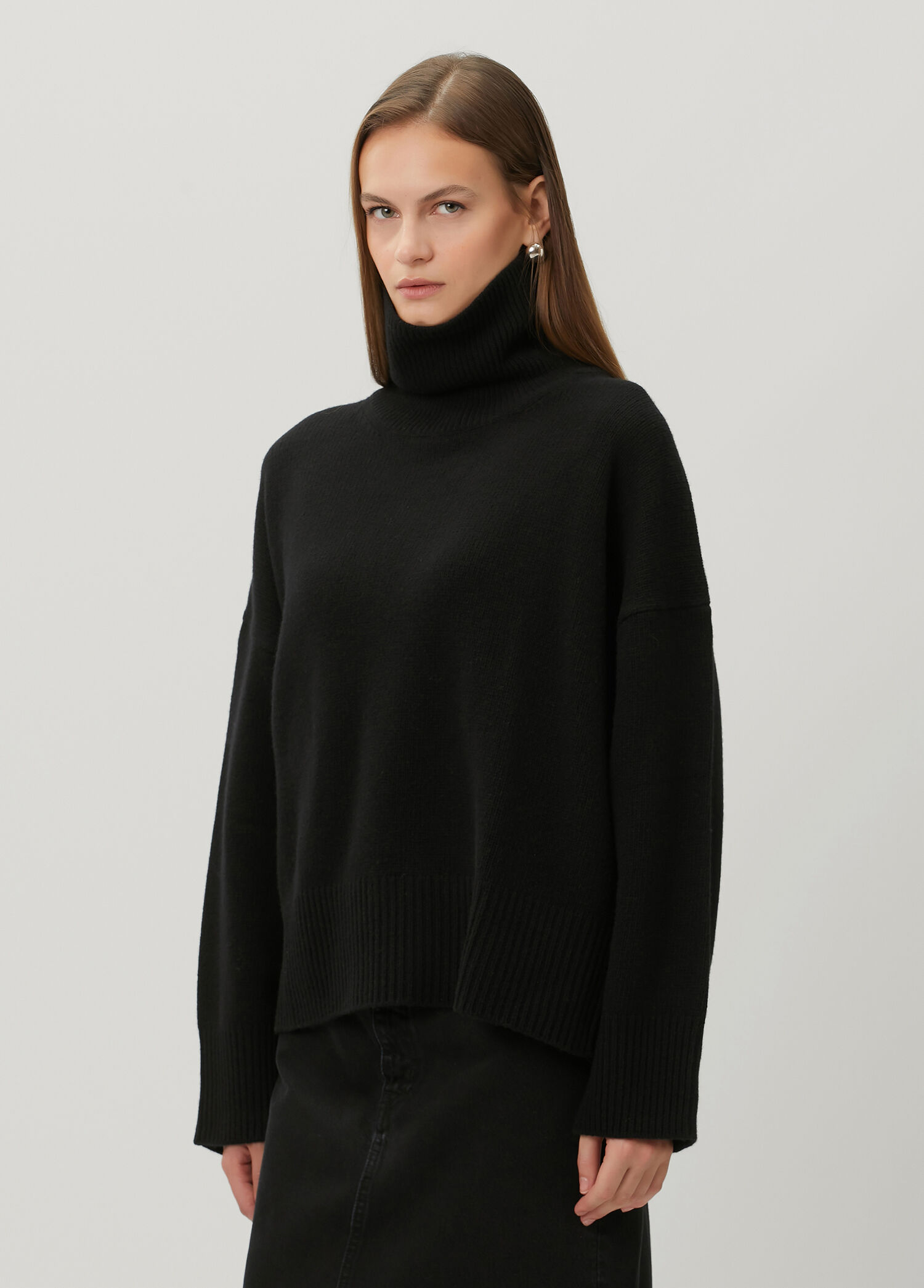 Black Wool Sweater