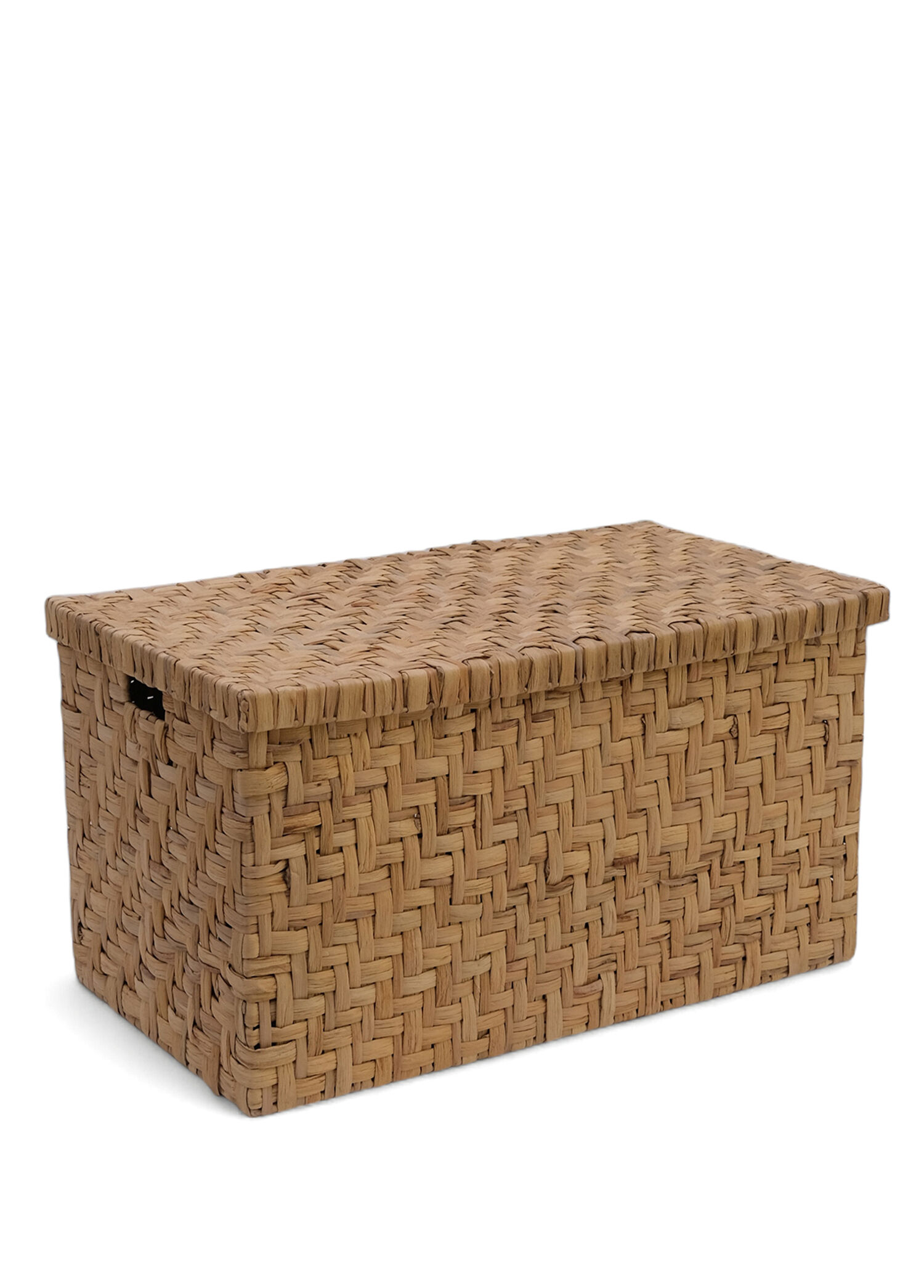Boho No:1 Kahverengi Hasır Dekoratif Sepet 70 cm