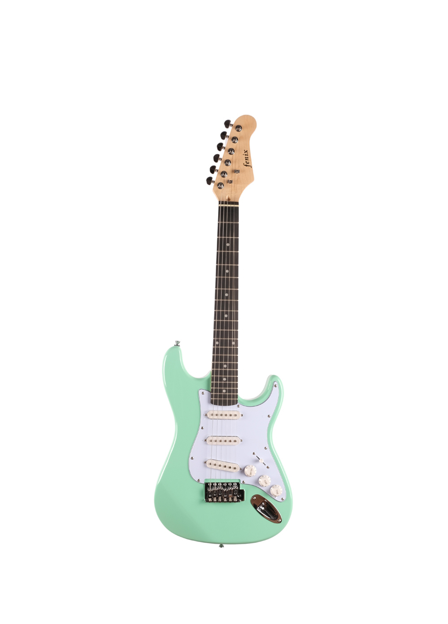 FSS-MINI-SGR Bright Green Elektro Gitar