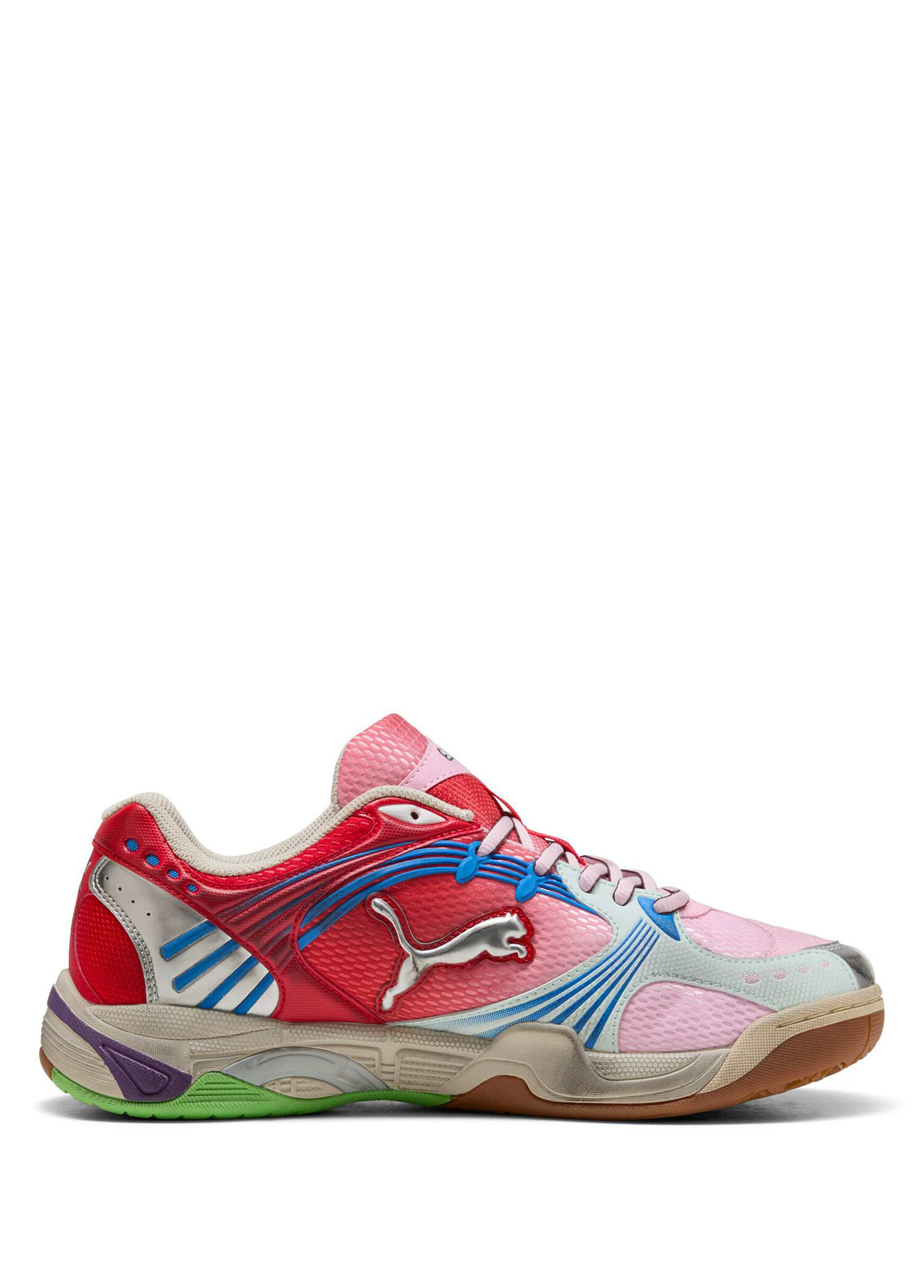 Kessel Pro Pink Shimmer For All Time Red Unisex Sneaker
