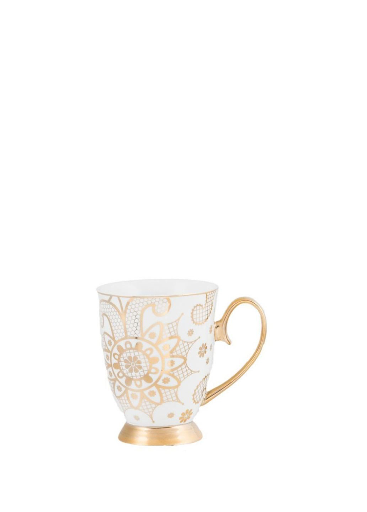 Mug Georgia Lace Pearl Çay Fincanı