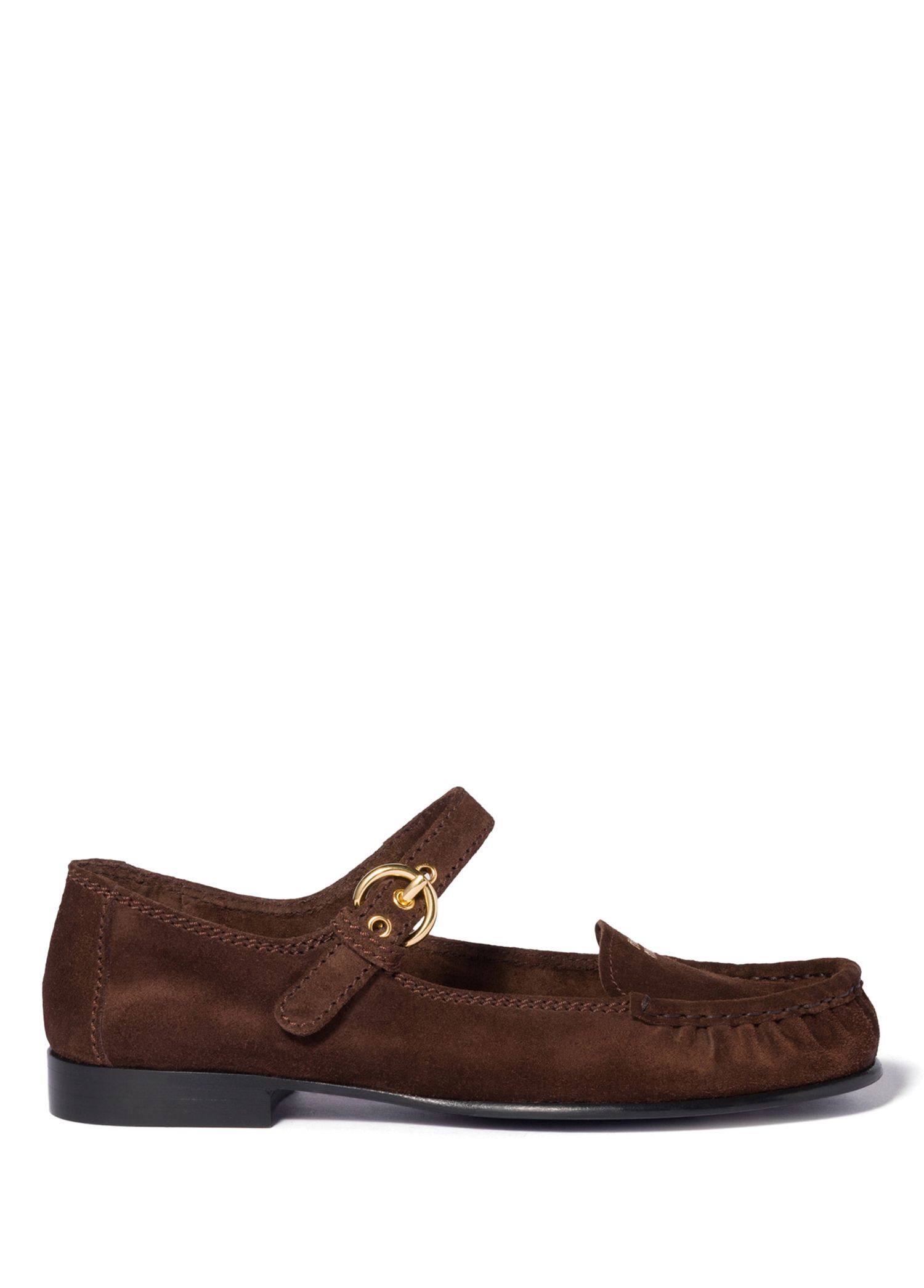 Miu Miu Kahverengi Kadın Kahverengi Bukle Kadın Loafer 2053930