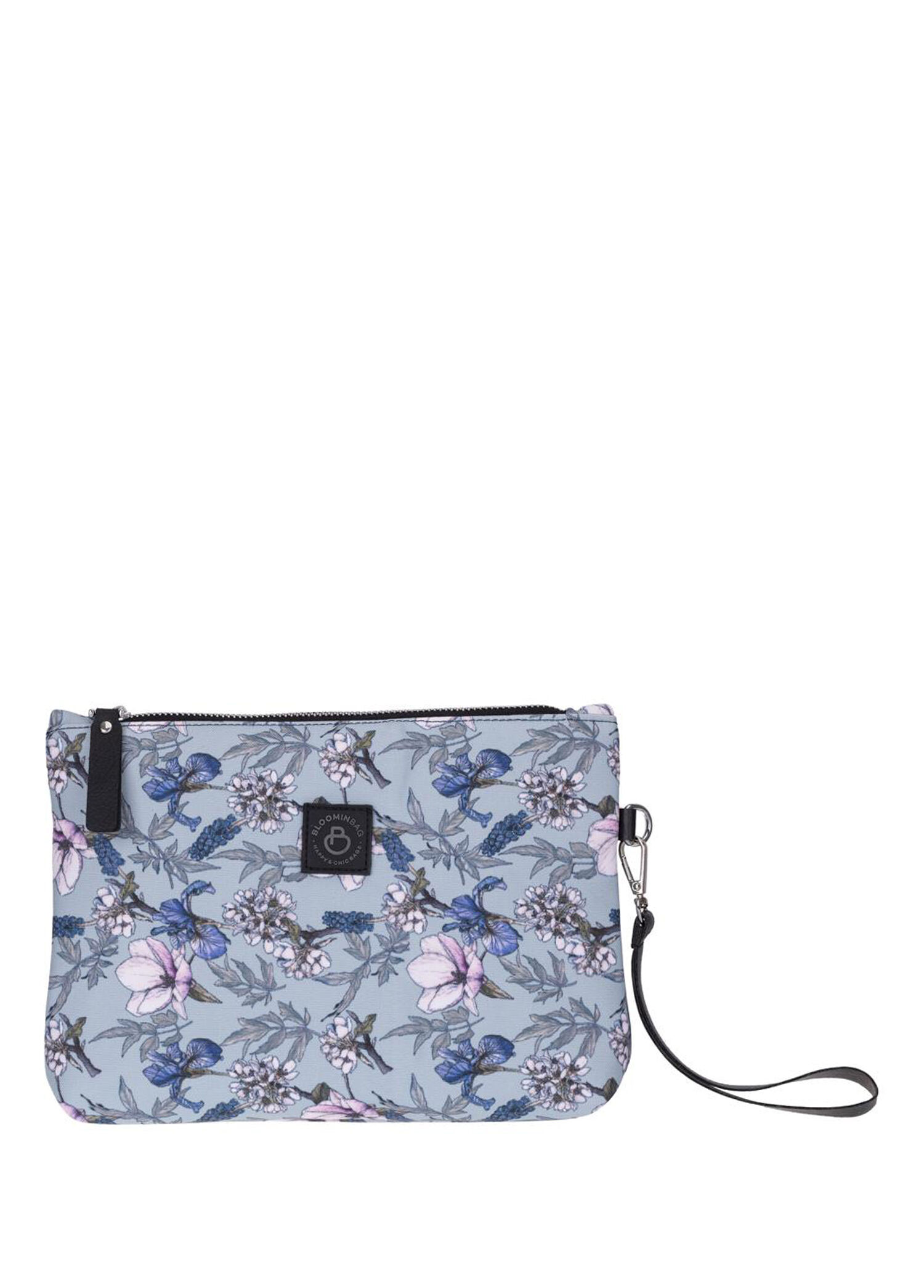 Cherry Blossom Clutch Mavi Kadın El Portföyü