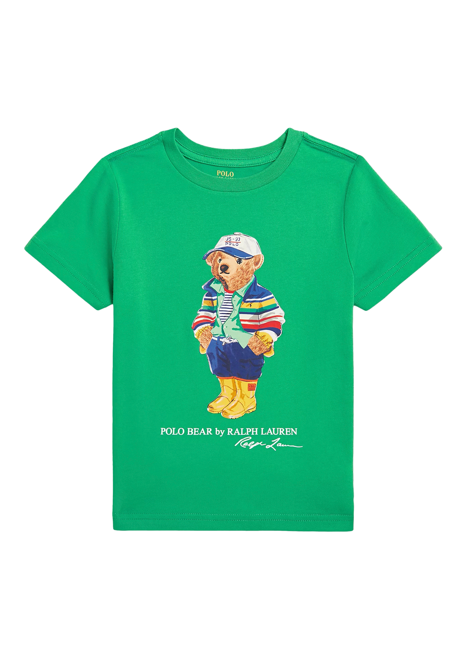 Polo Bear Yeşil Unisex Çocuk T-shirt