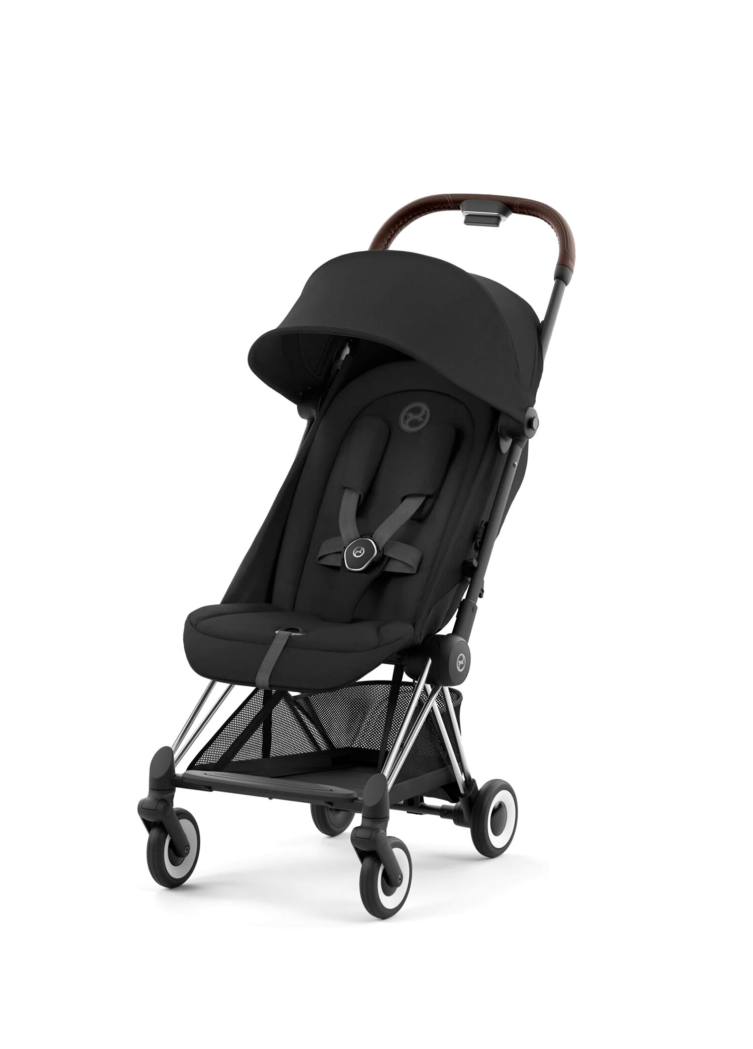 Coya Chrome Brown Sephia Black Lüks Kabin Boy Bebek Arabası