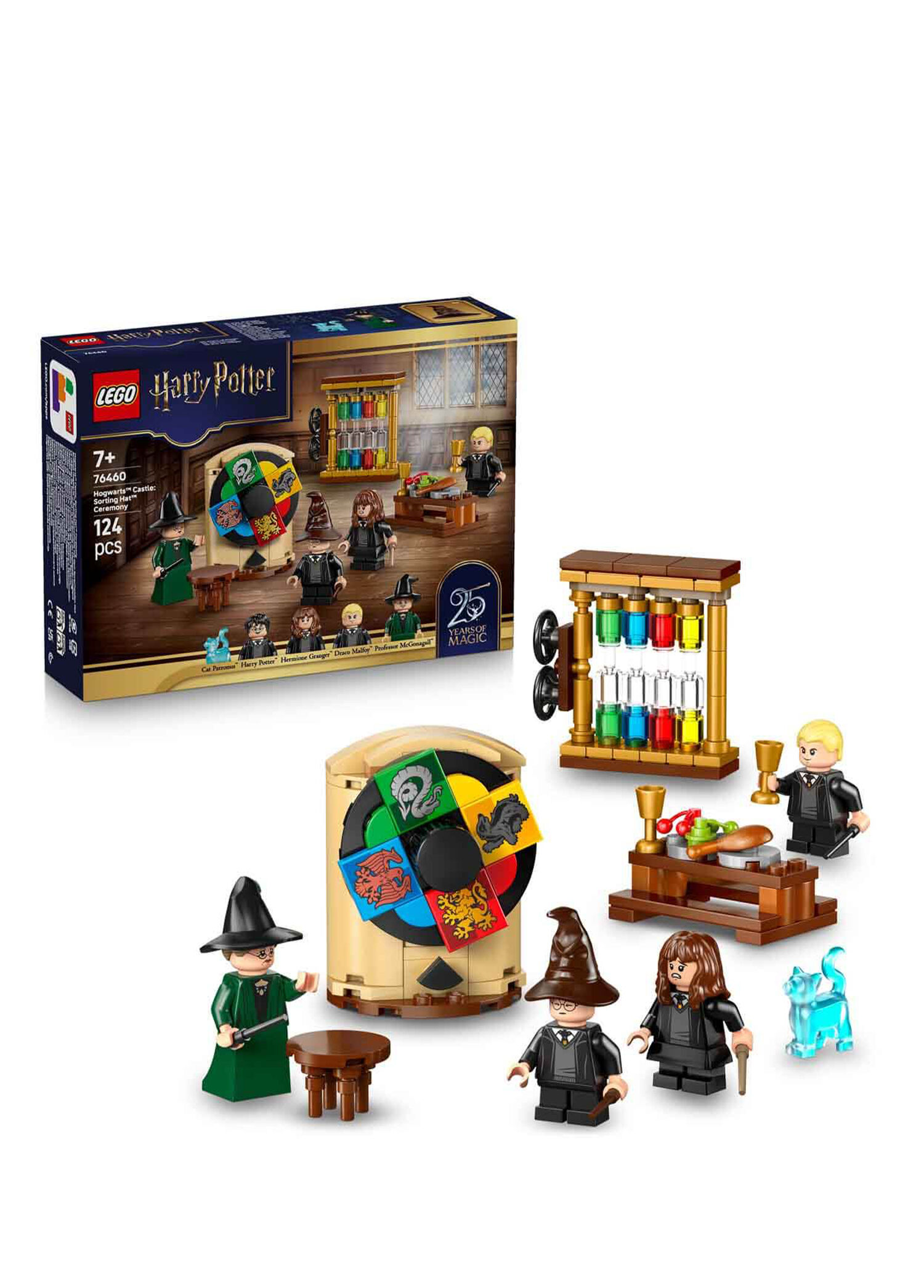 Harry Potter Hogwarts Şatosu: Seçmen Şapka Töreni 124 Parça 7+ Yaş Minifigürlü Yapı Oyuncağı 76460