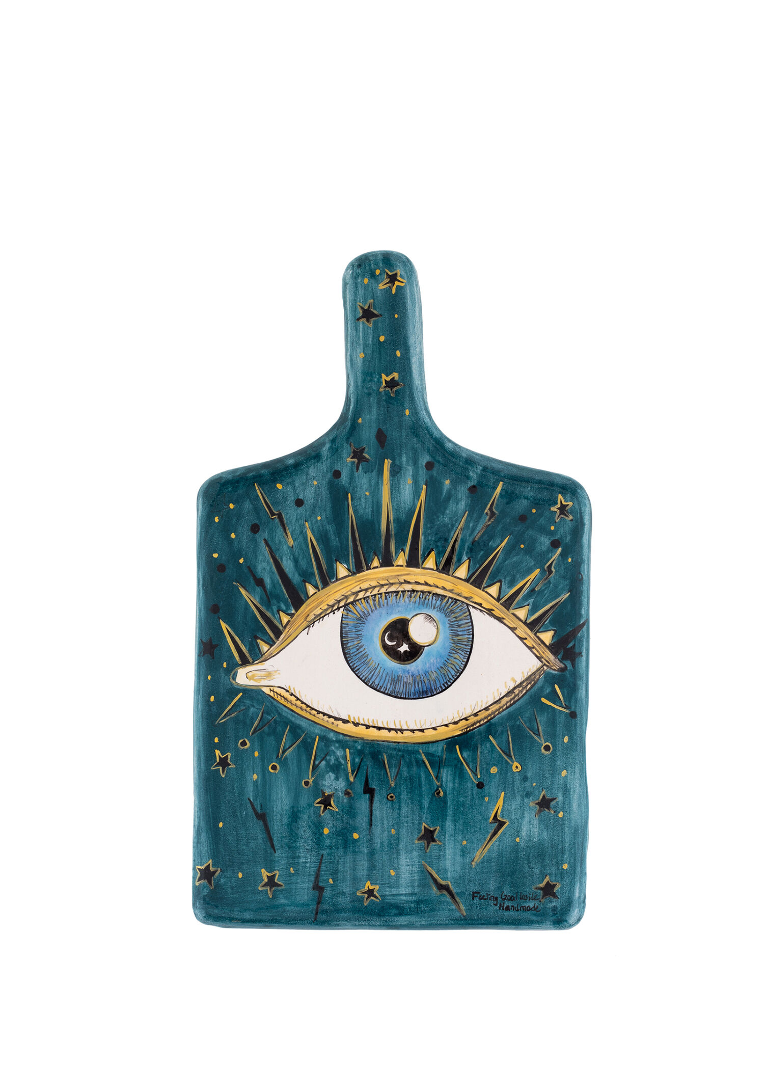 Inner Eye Collection Handmade Seramik Peynir Tahtası