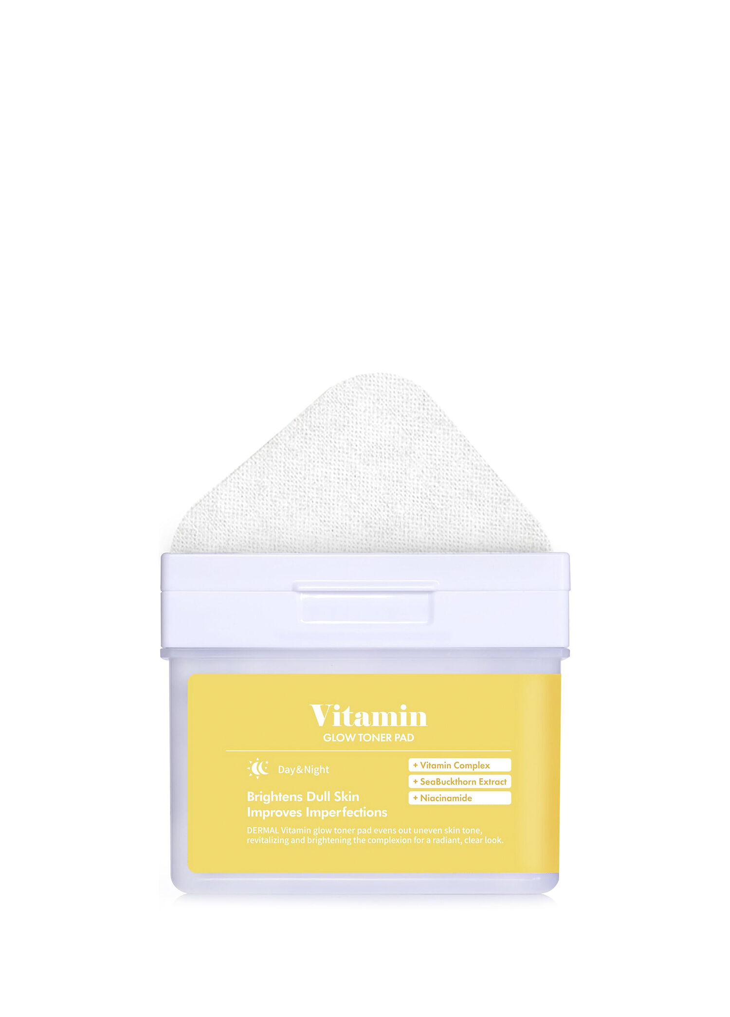 Vitamin Glow Toner Pad 120’li Cilt Aydınlatıcı ve Vitamin Kompleksli Tonik Ped 180 ml