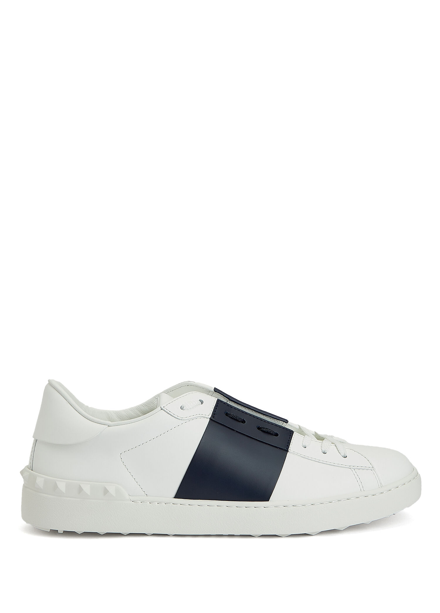 Navy-White Valentino Garavani Navy-White Men Open Navy Blue White