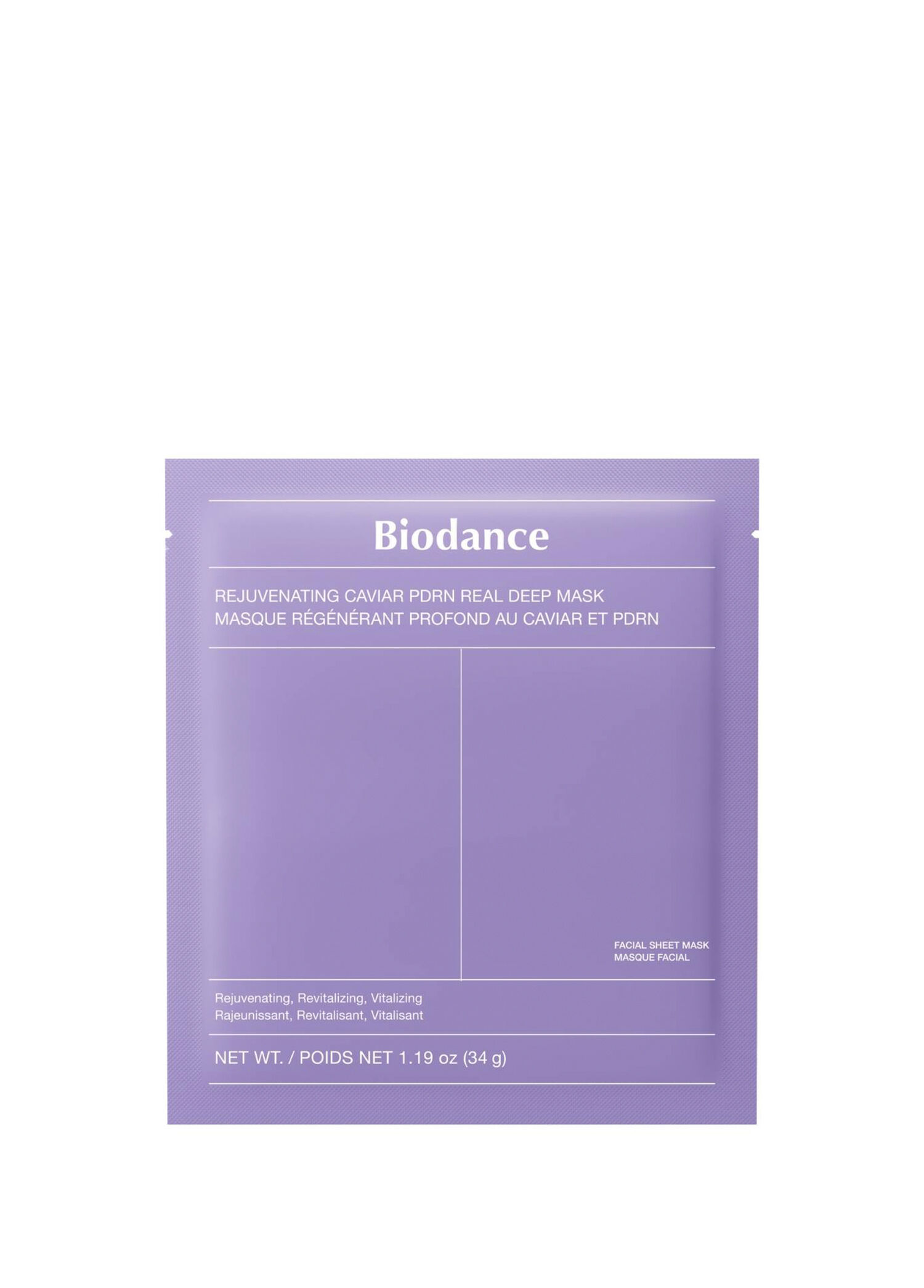 Revitinating cavior PDRN Real Deep Mask Yenileyici Nemlendirici Yüz Maskesi