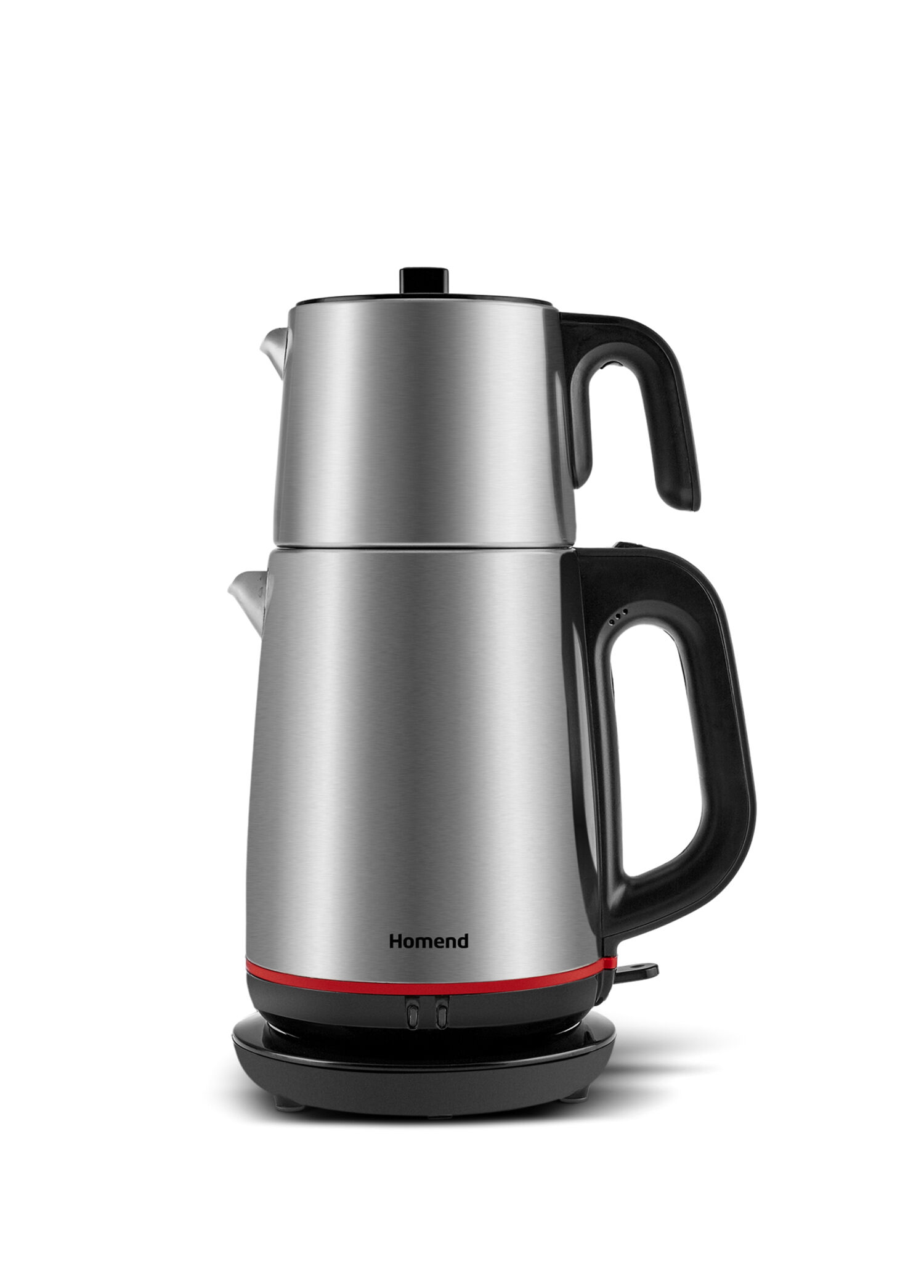 Royaltea 1711h Inox Siyah Çelik Çay Makinesi