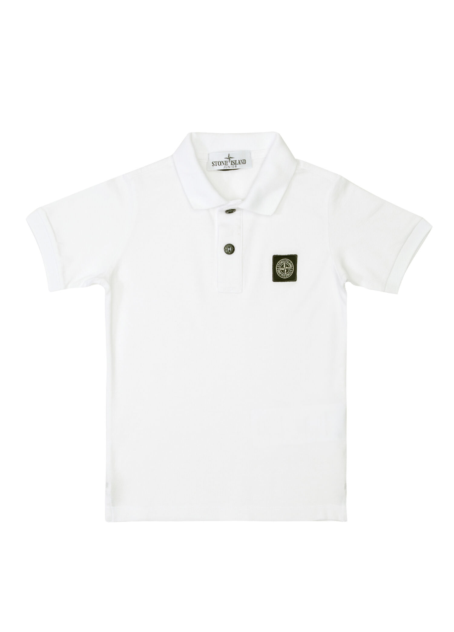 Beyaz Erkek Çocuk Polo T-shirt