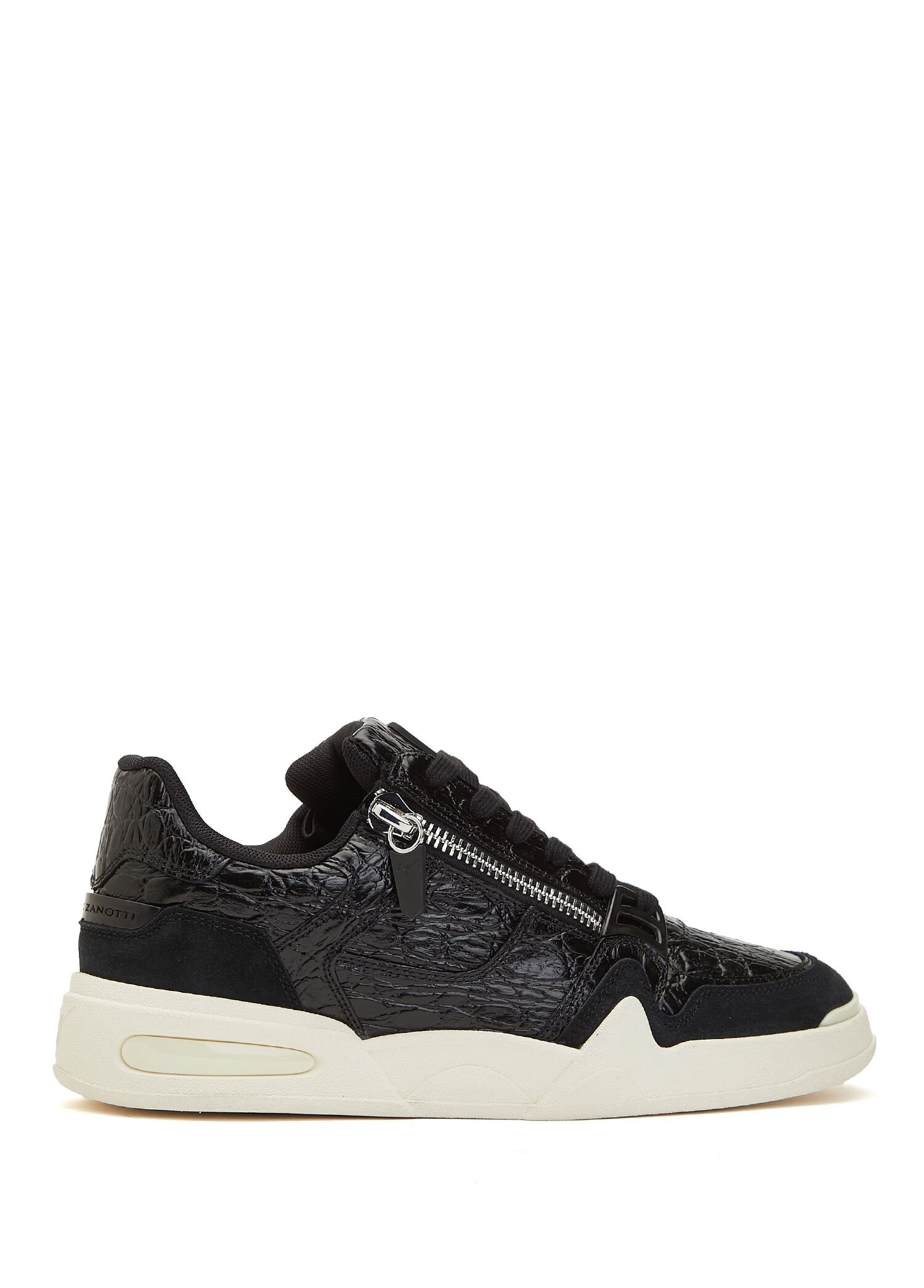 Siyah Erkek Deri Sneaker