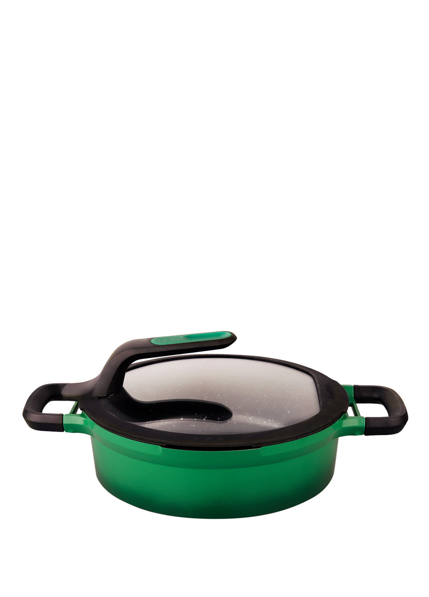 Berghoff - Gem Stay Cool Açık Yeşil Pilav Tenceresi 26 cm - Çok Renkli