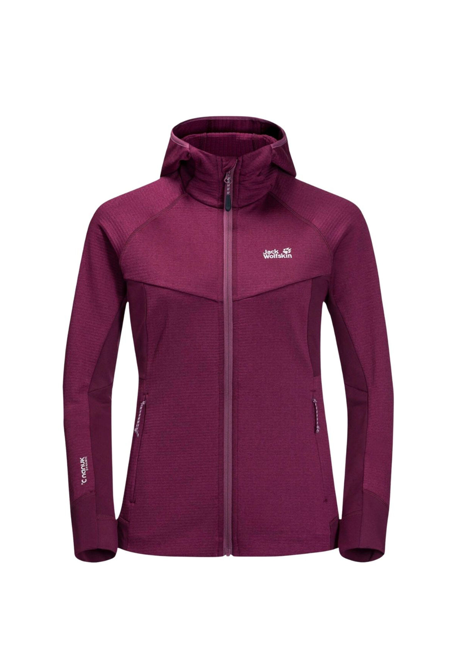 Hydro Grid Fleece Mor Kadın Outdoor Ceketi