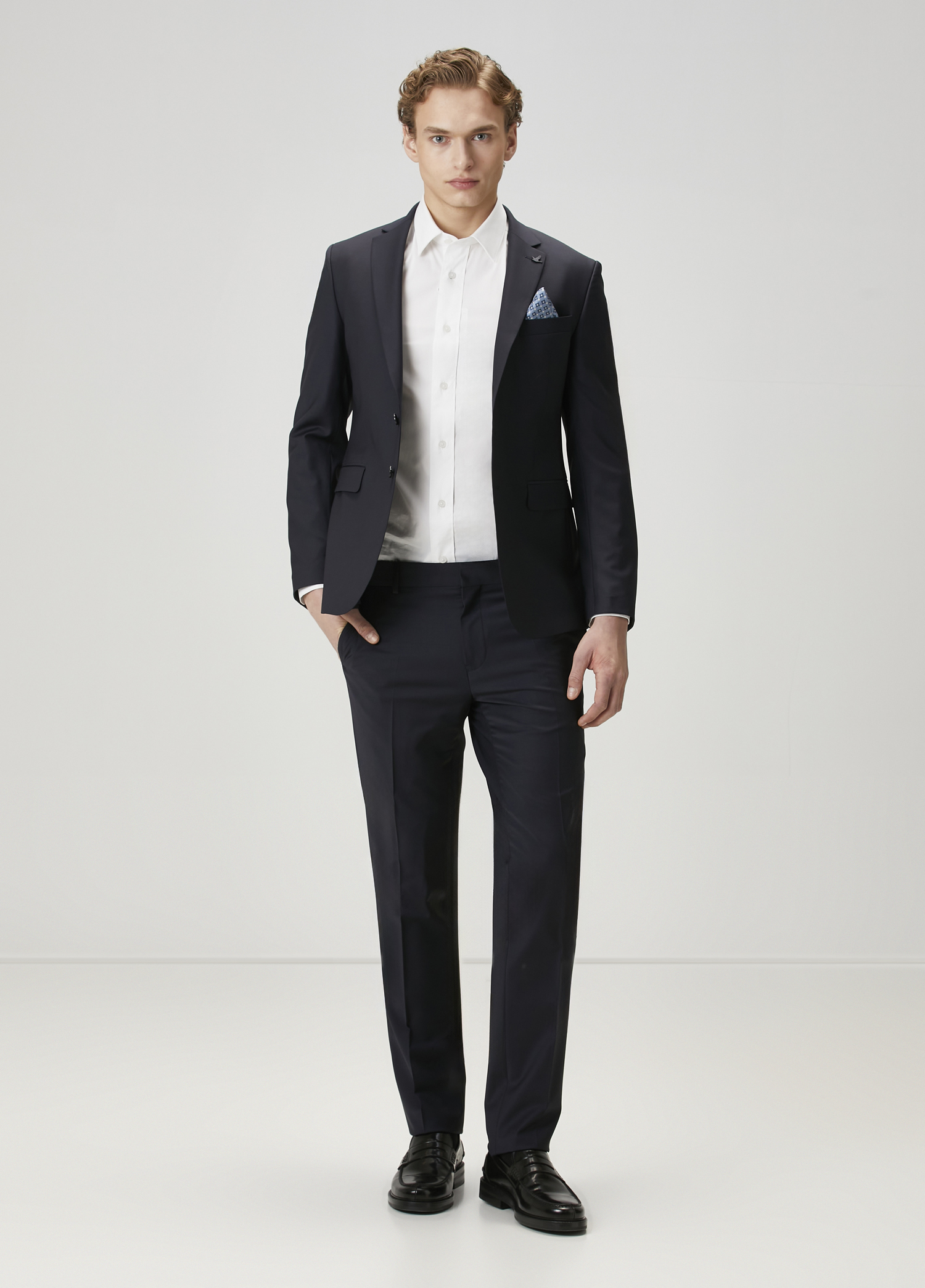 Navy Blue Suit