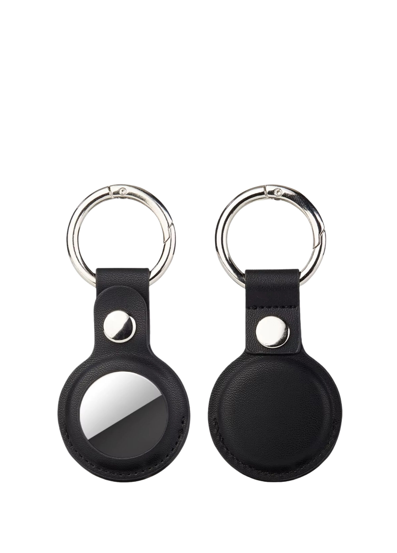 Leather Case Siyah Airtag