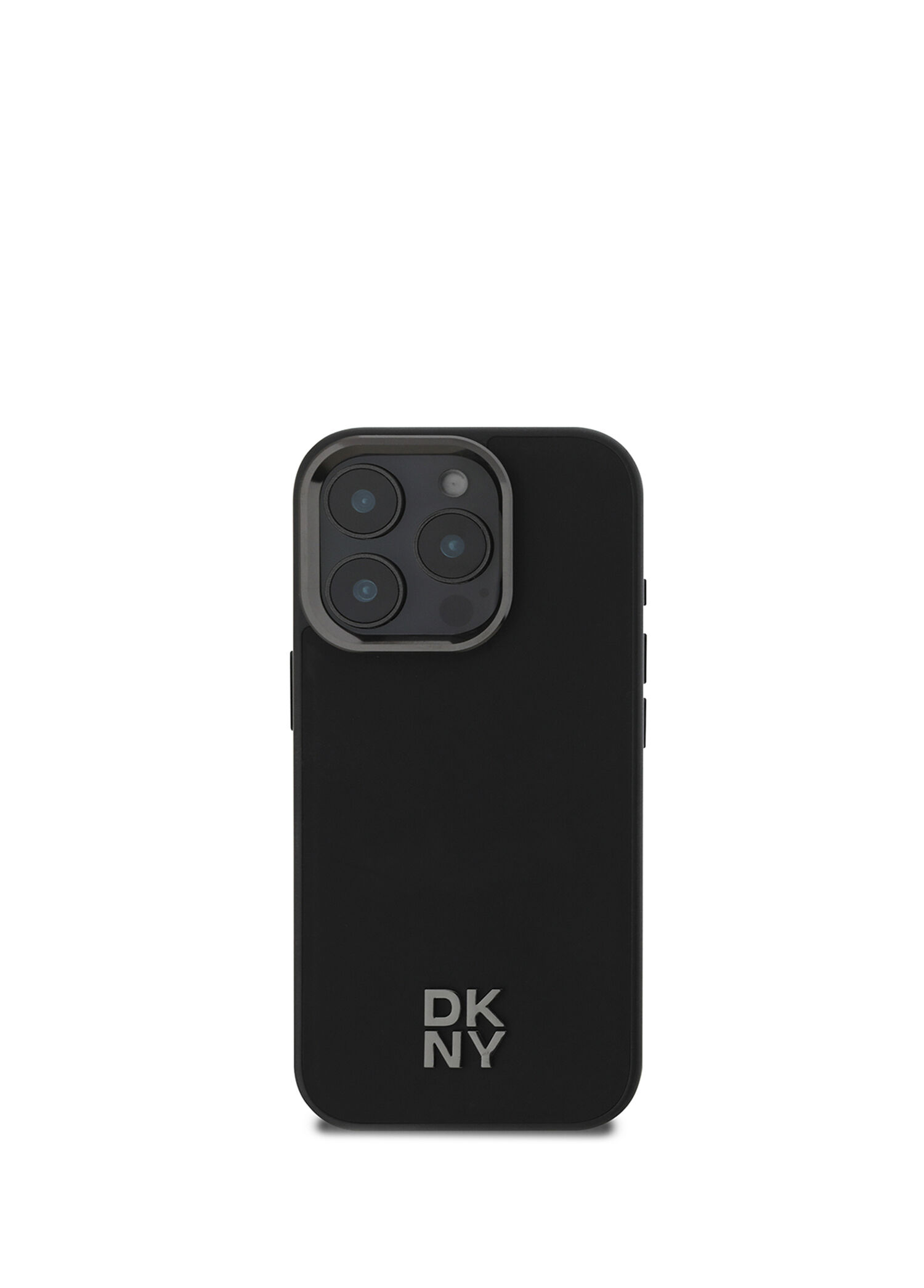 Plain Serisi Metal Logolu iPhone 16 Pro Max Magsafe Uyumlu Telefon Kılıf