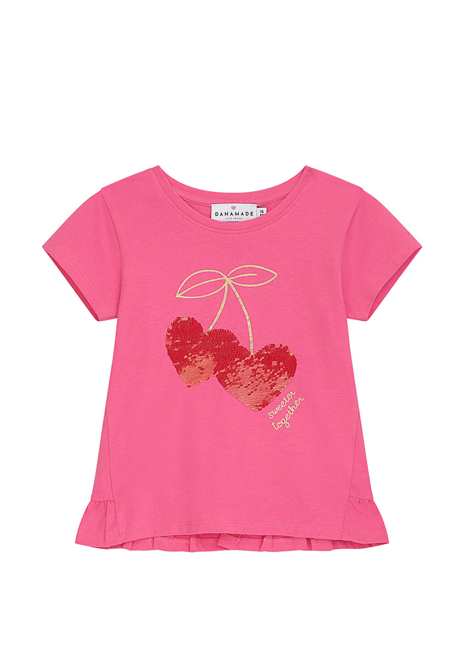 Pembe Kız Çocuk T-shirt